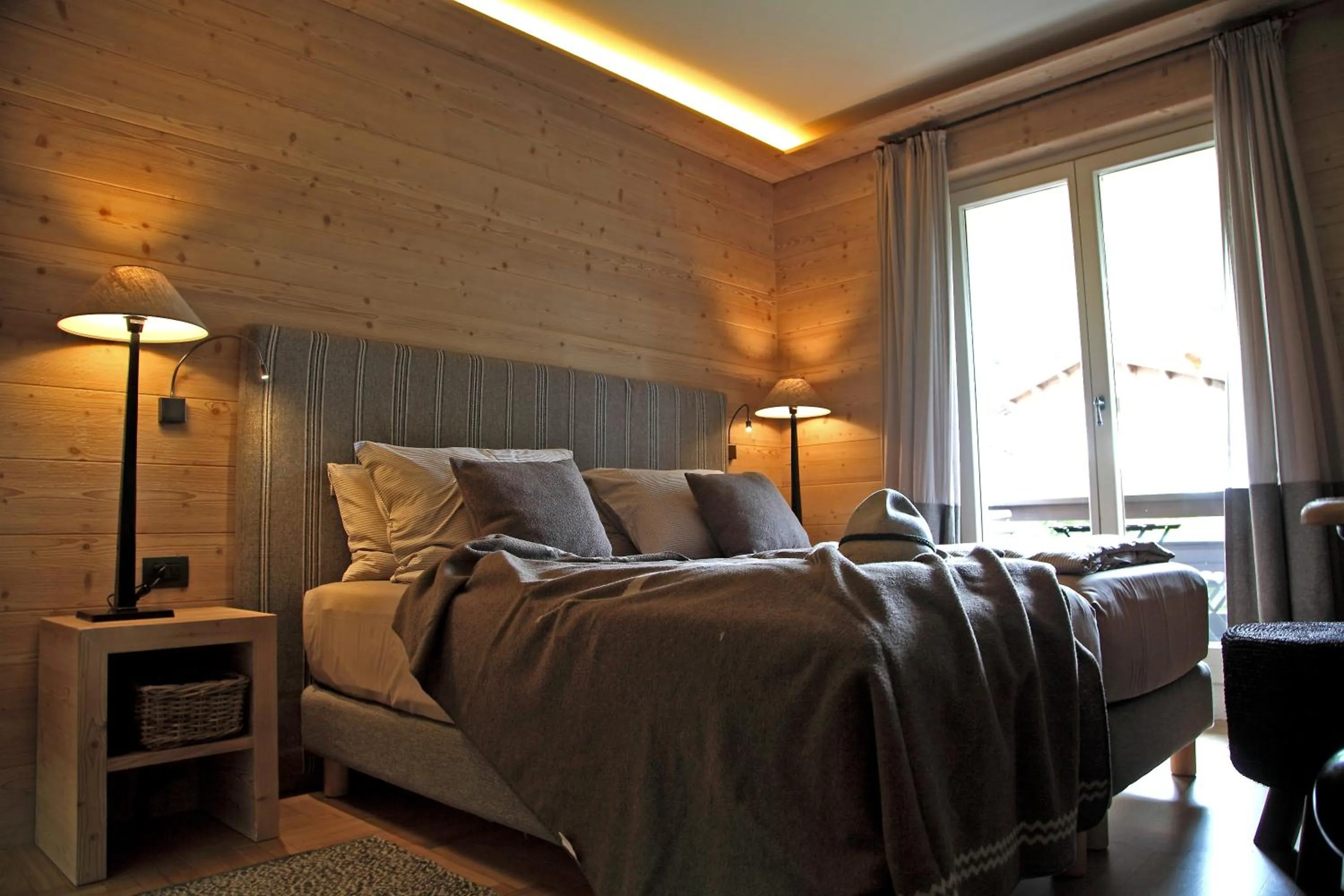 Bedroom, Bed in La Genzianella Bormio