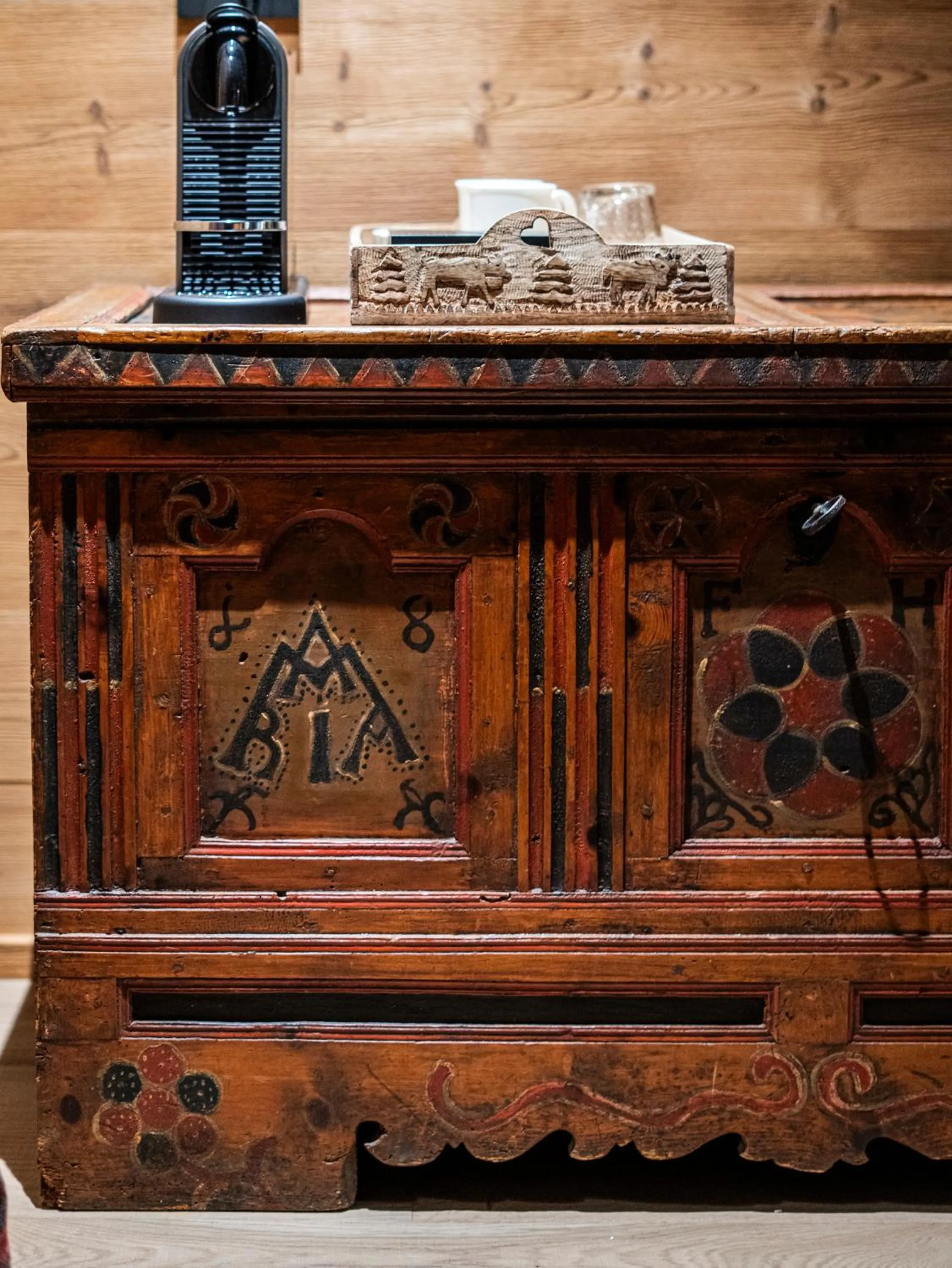 Living room in La Genzianella Bormio