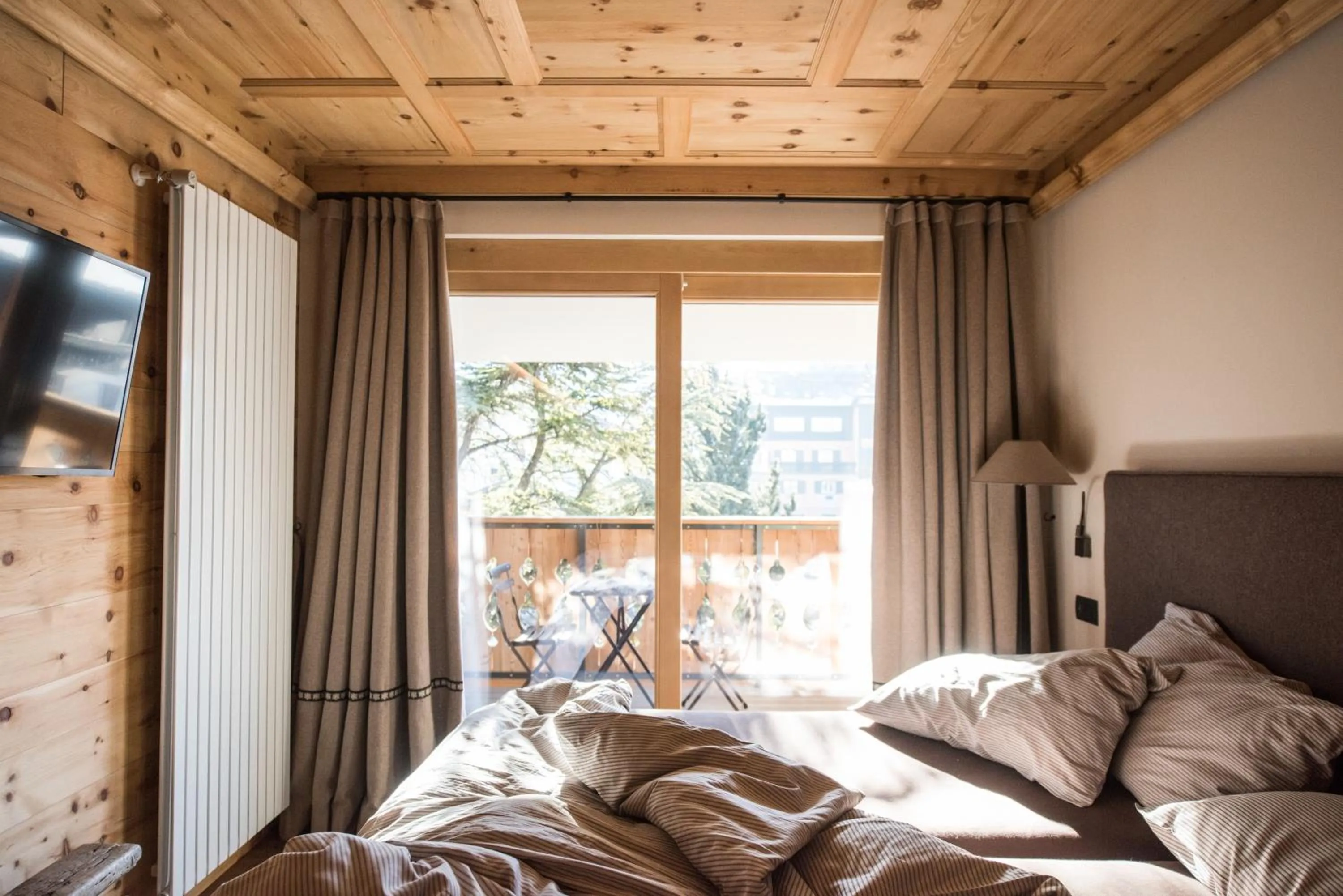 Bedroom, Bed in La Genzianella Bormio