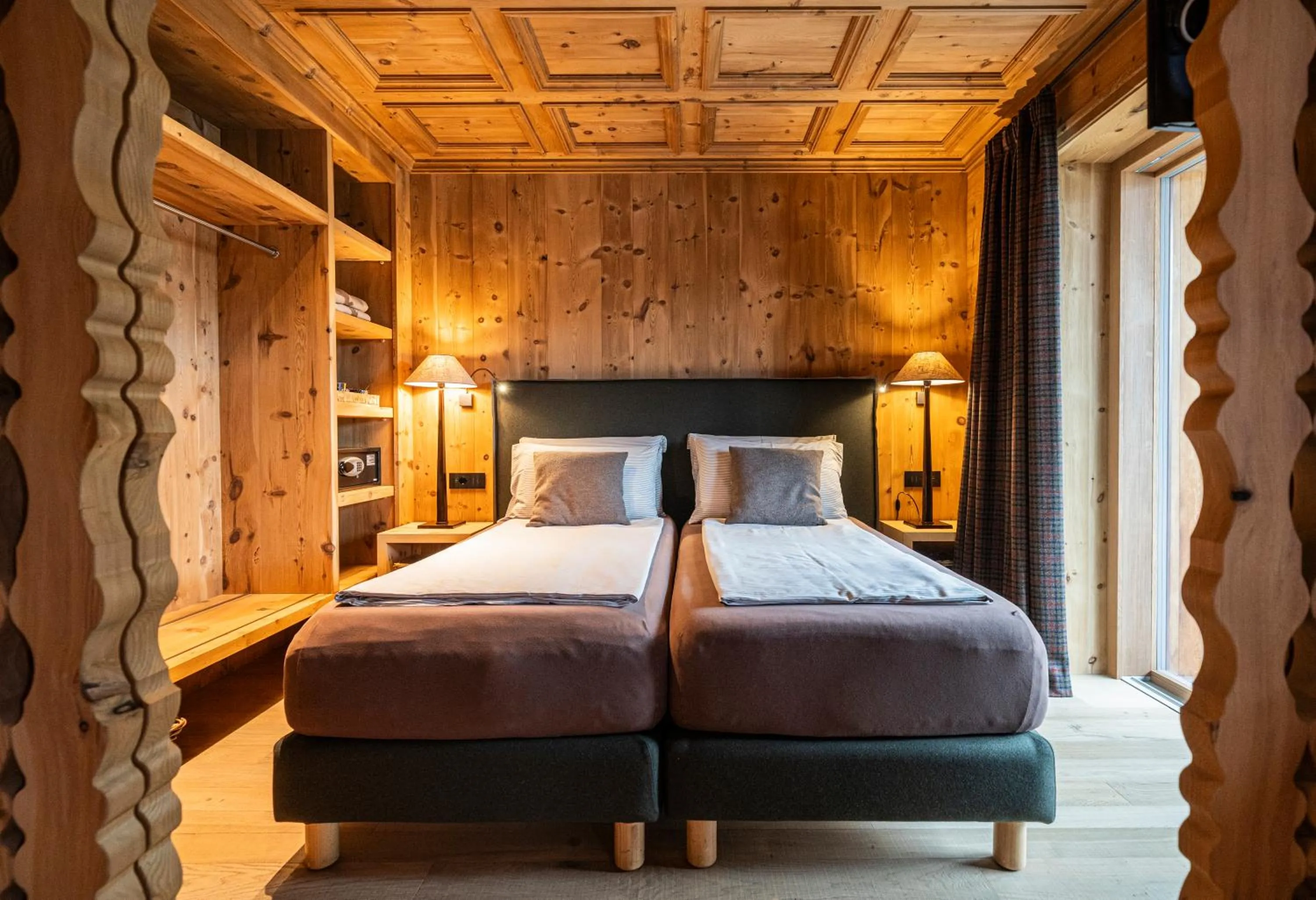 Bedroom, Bed in La Genzianella Bormio