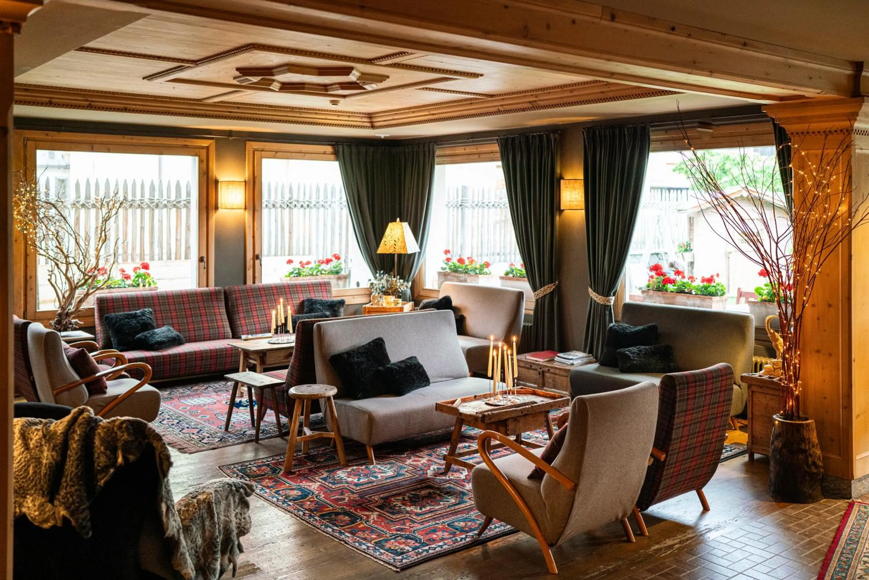 Lobby or reception in La Genzianella Bormio