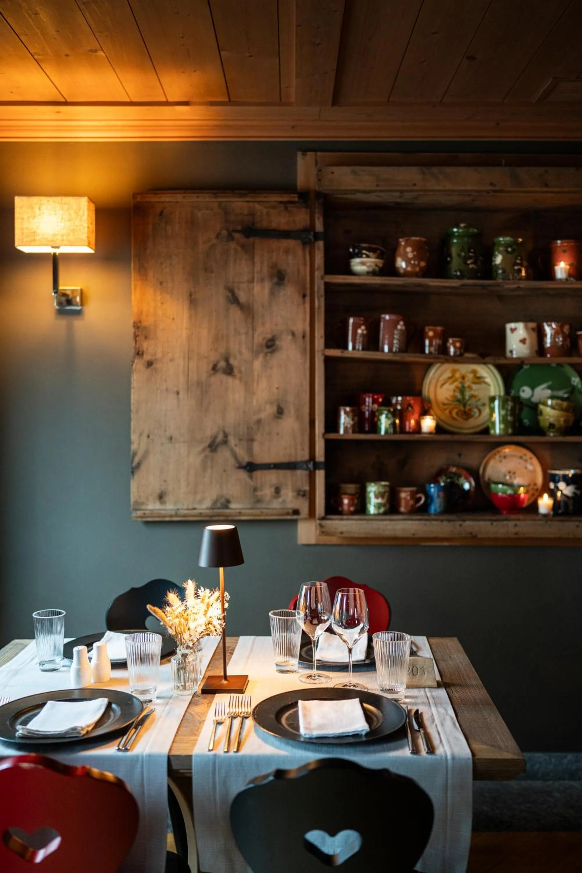 Food and drinks in La Genzianella Bormio