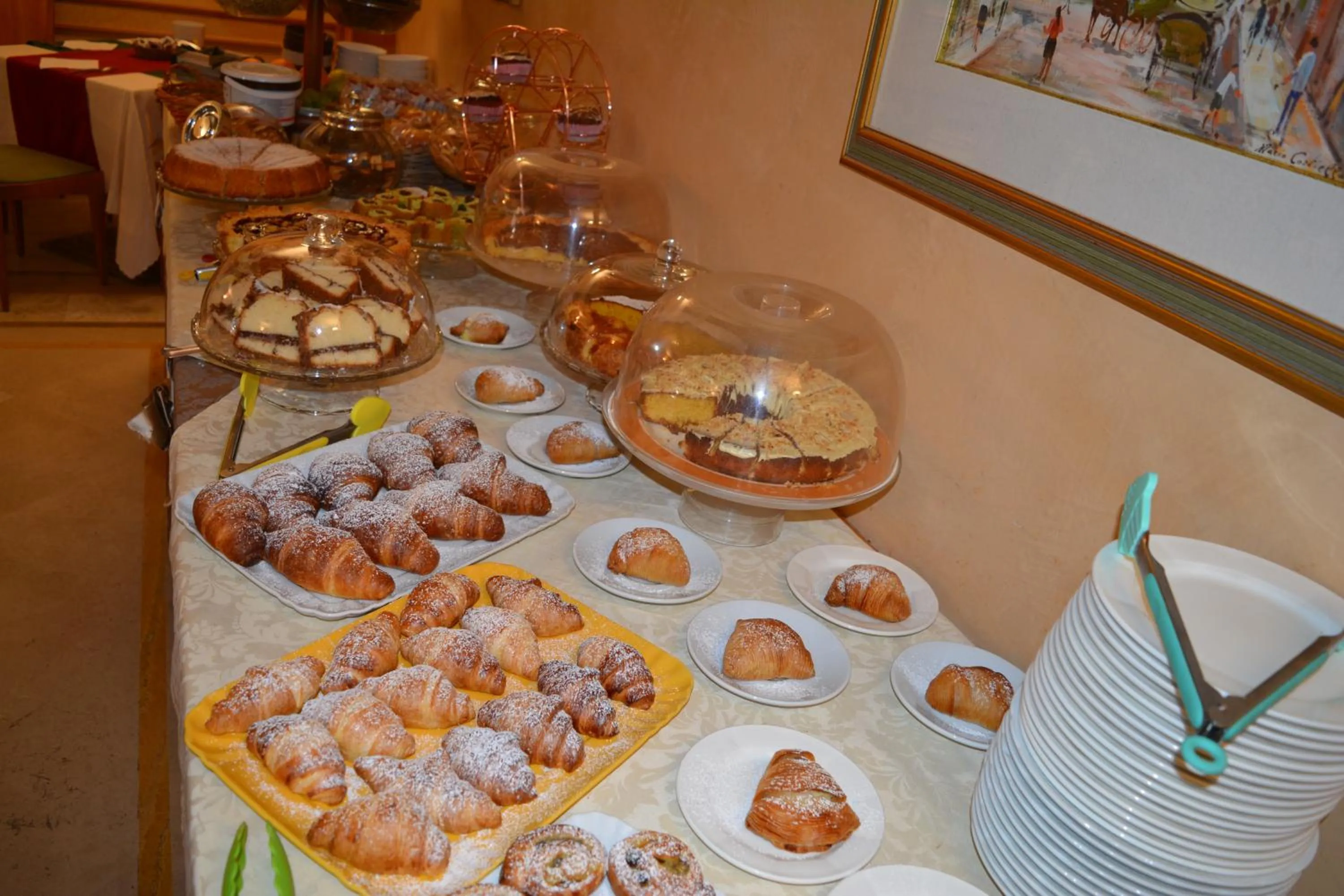 Breakfast in Hotel Lory & Ristorante Ferraro