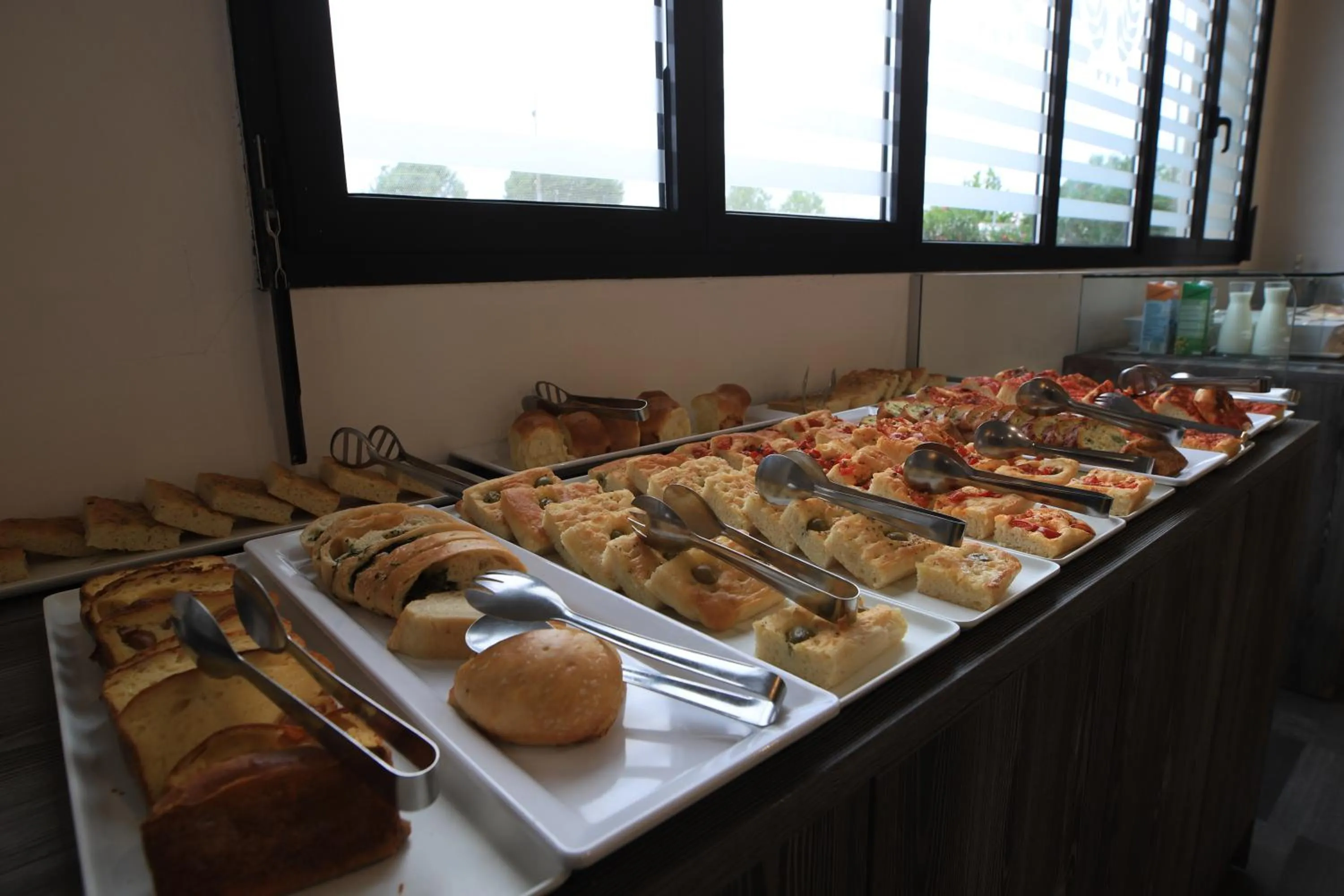 Buffet breakfast in Tiby Hotel