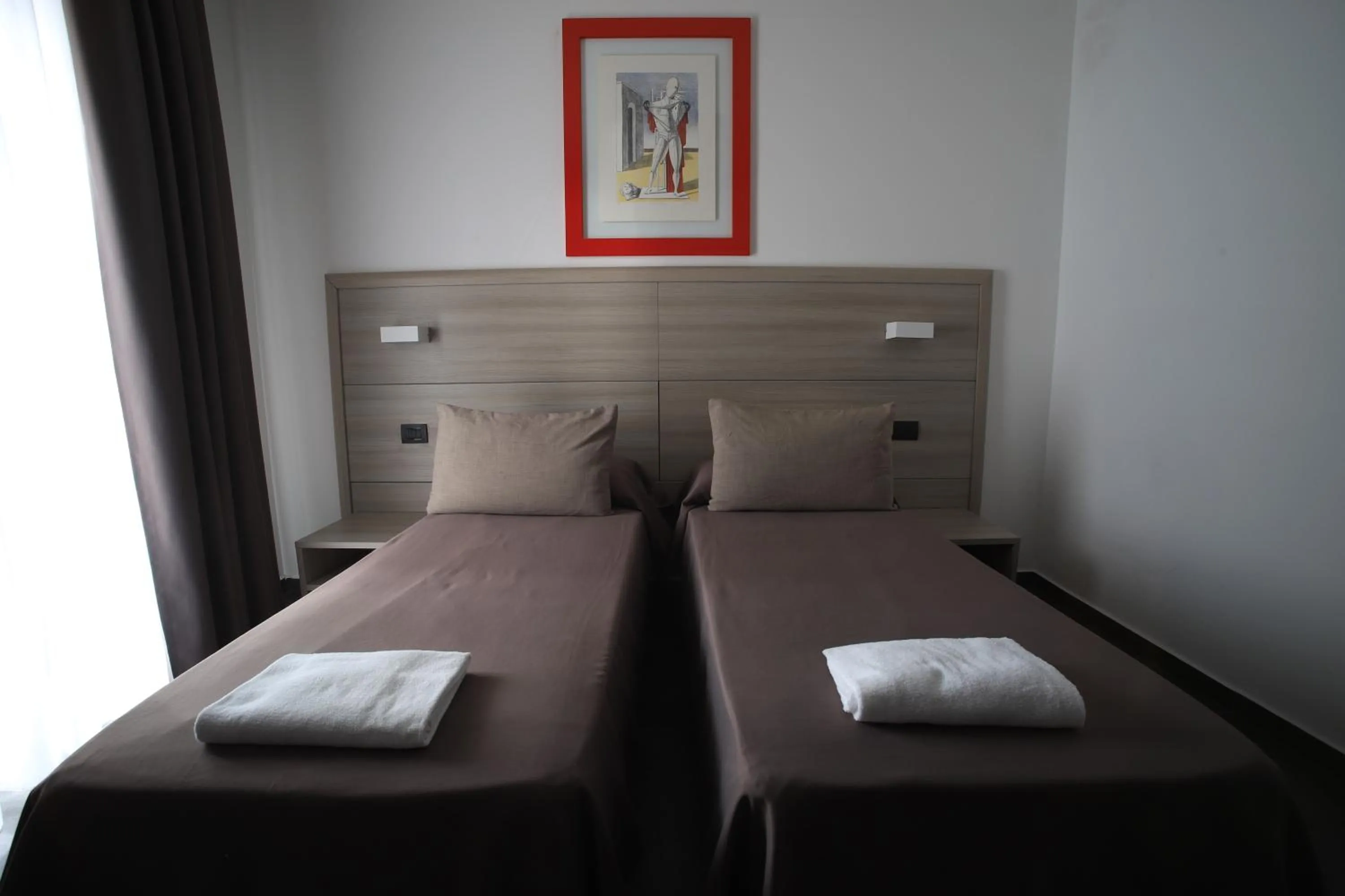 Photo of the whole room, Bed in Tiby Hotel