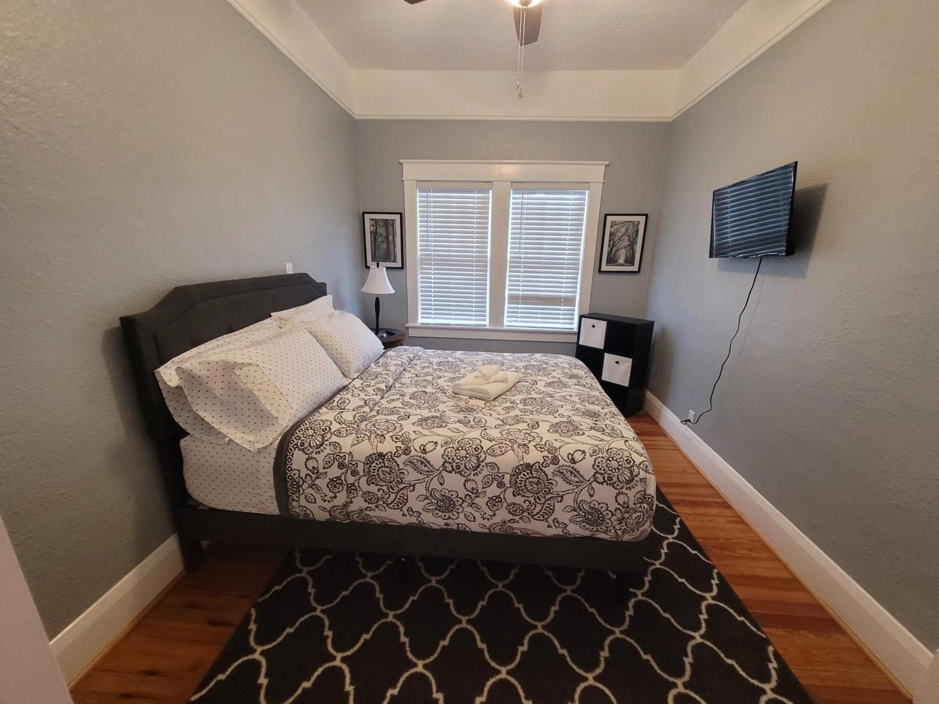 Bedroom, Bed in Modern Two Bedroom Home
