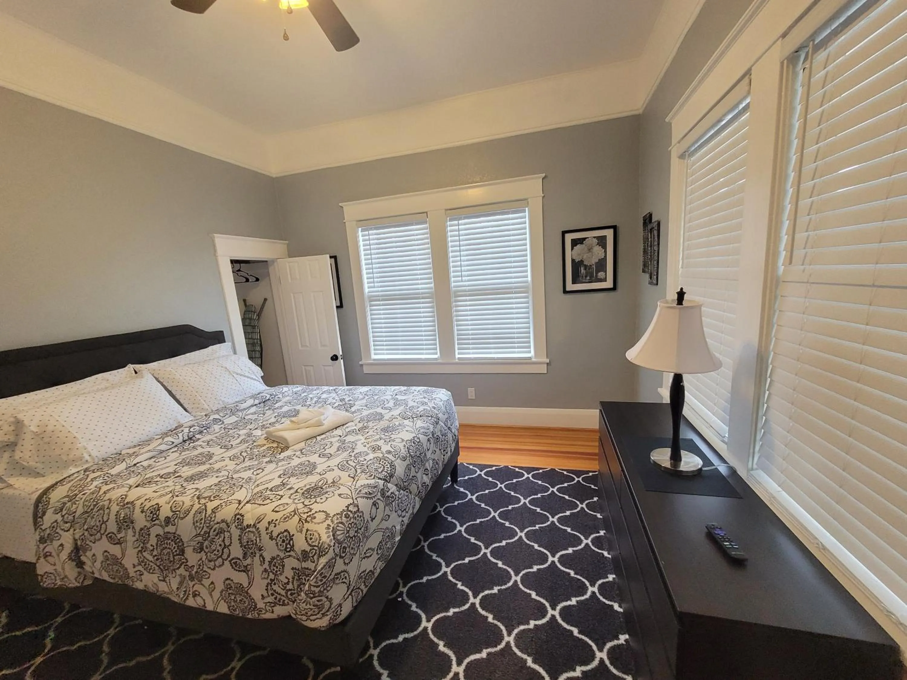 Bedroom, Bed in Modern Two Bedroom Home
