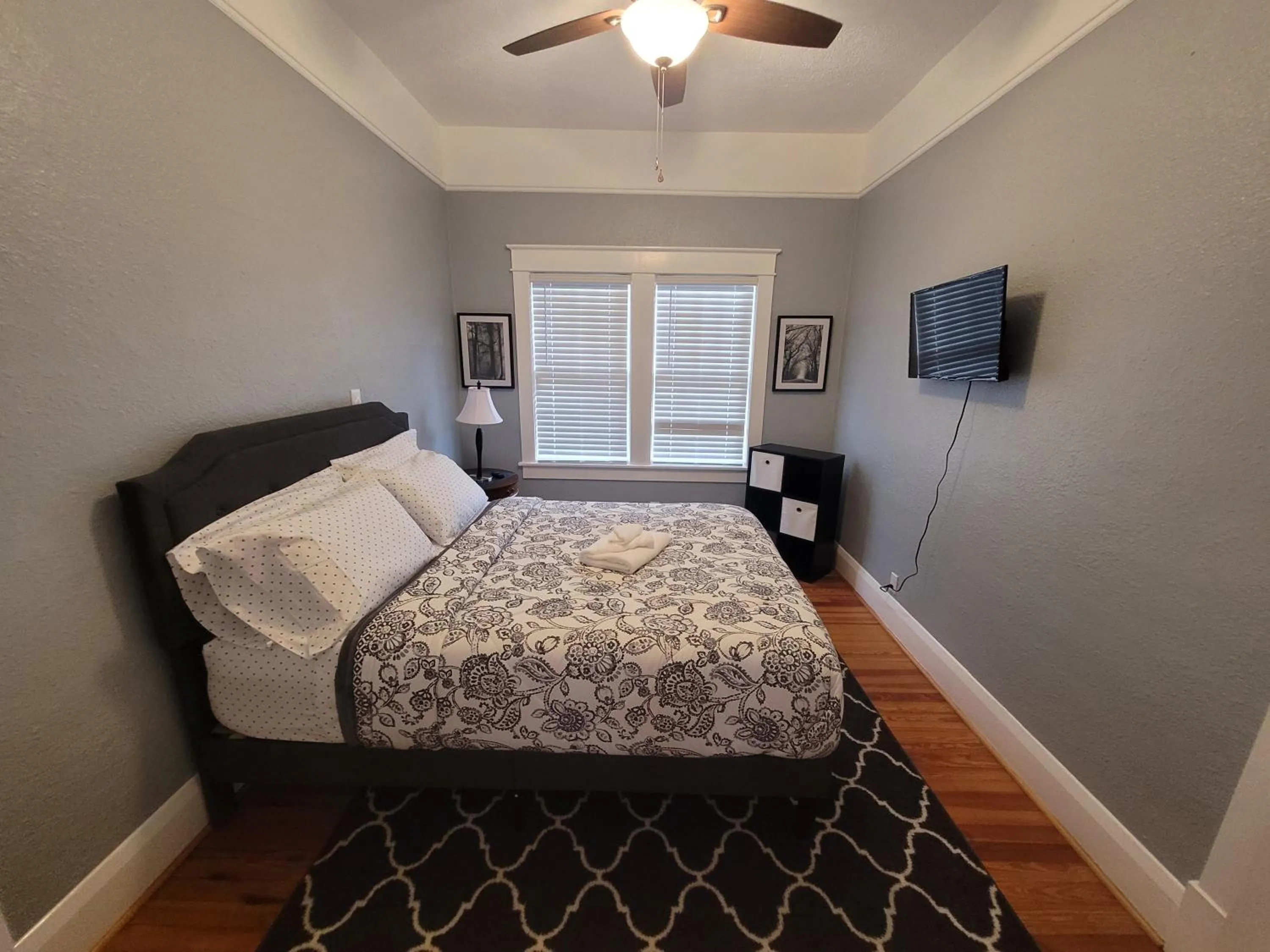 Bedroom, Bed in Modern Two Bedroom Home
