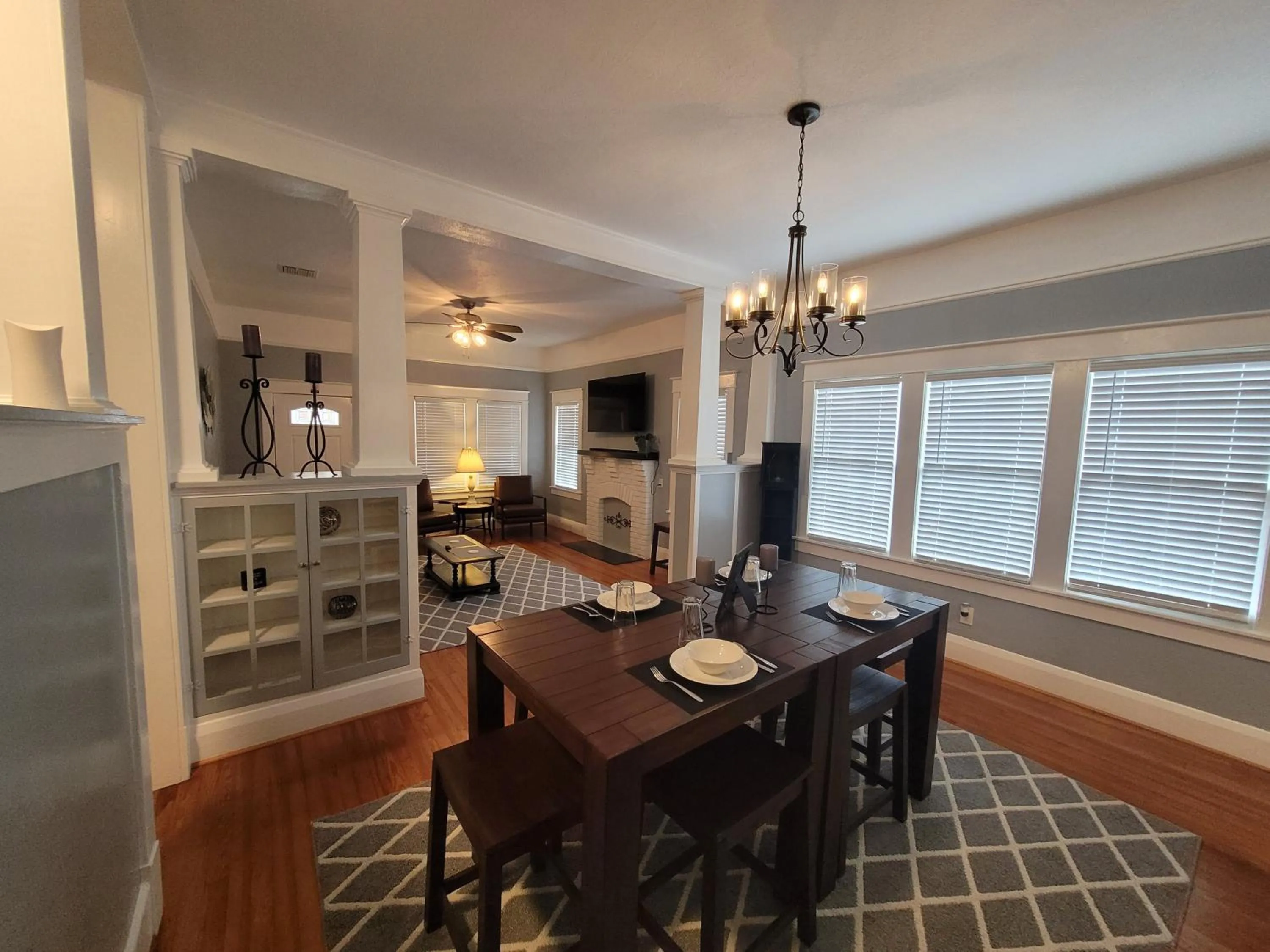 Dining area in Modern Two Bedroom Home