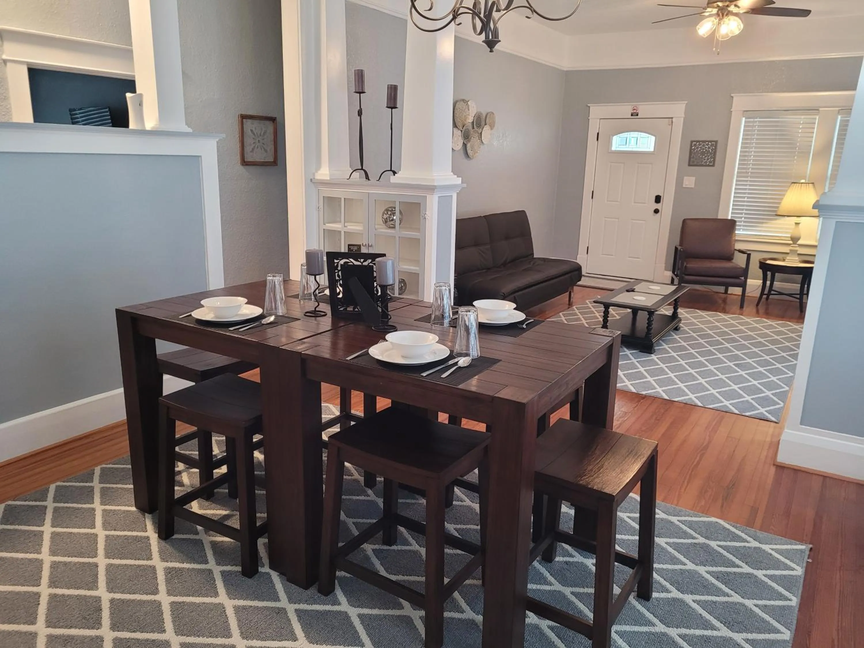Dining area in Modern Two Bedroom Home