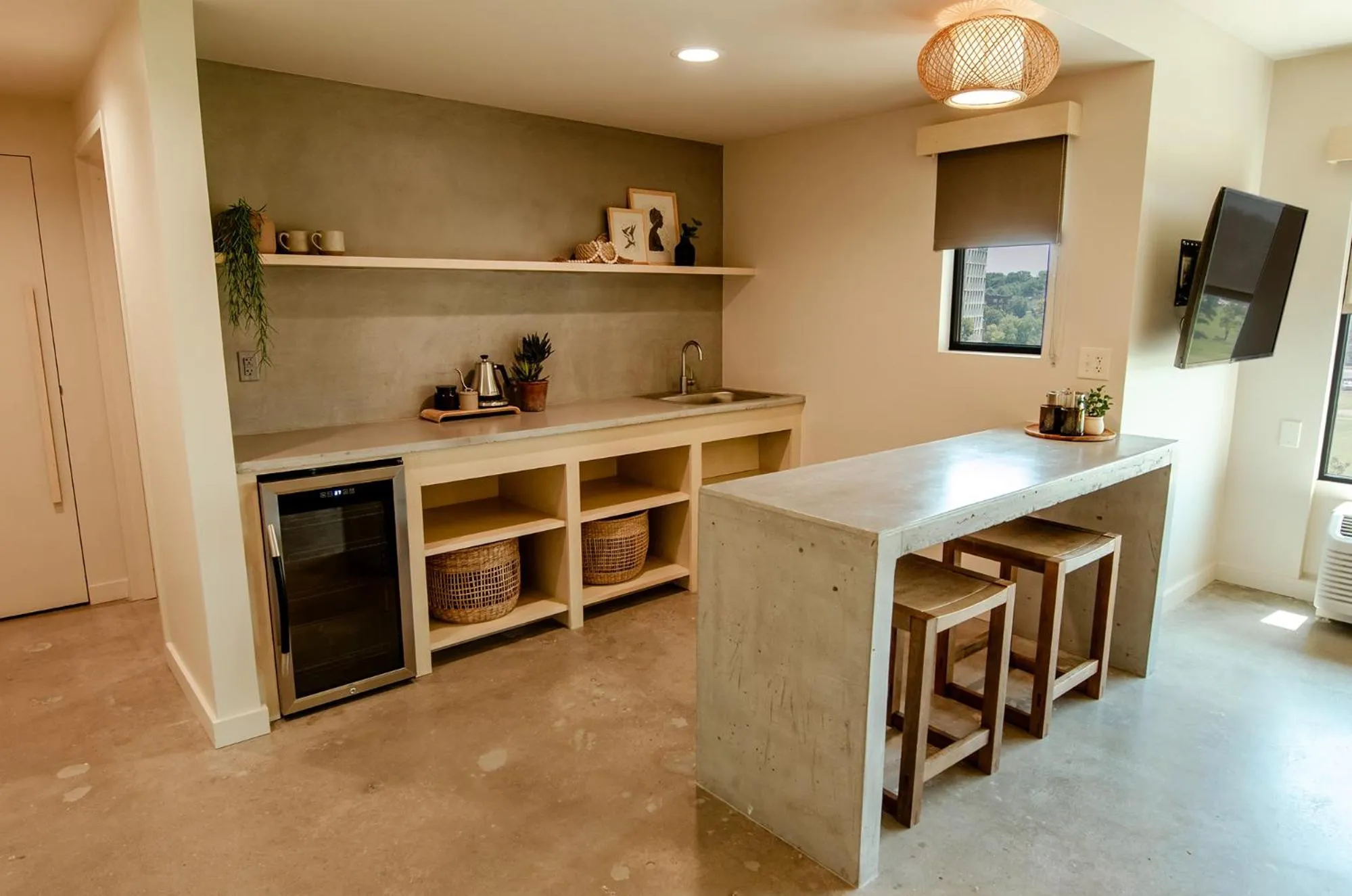 Decorative detail in Brut Hotel