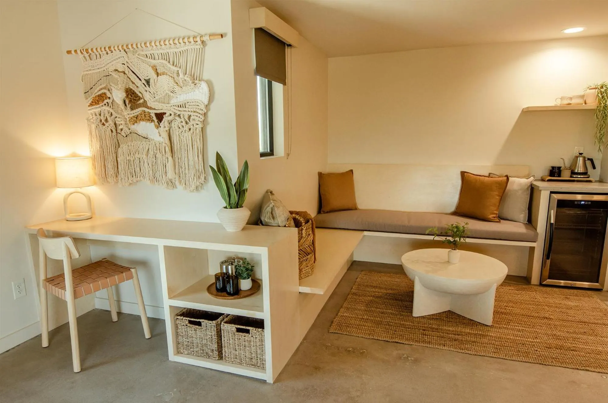 Living room in Brut Hotel