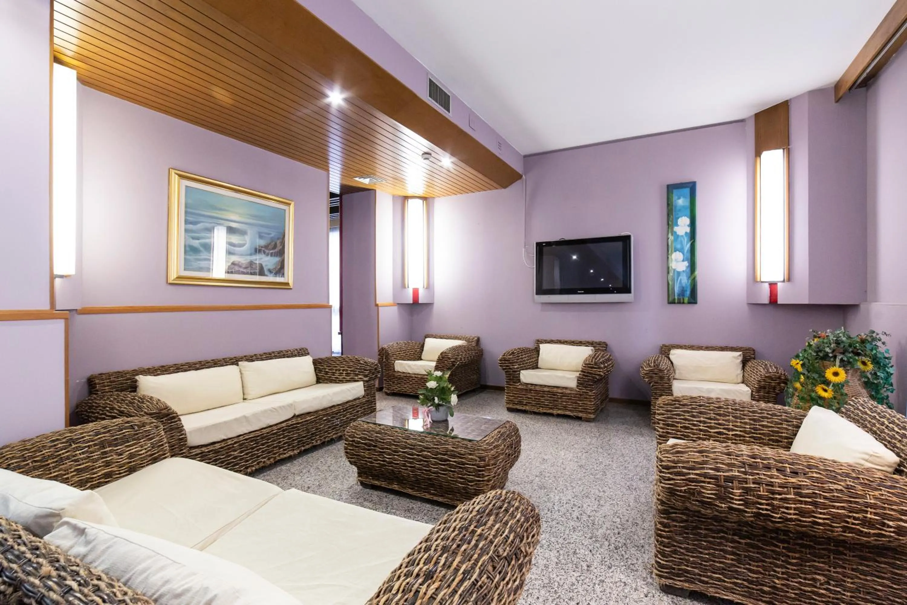 Living room in Park Hotel