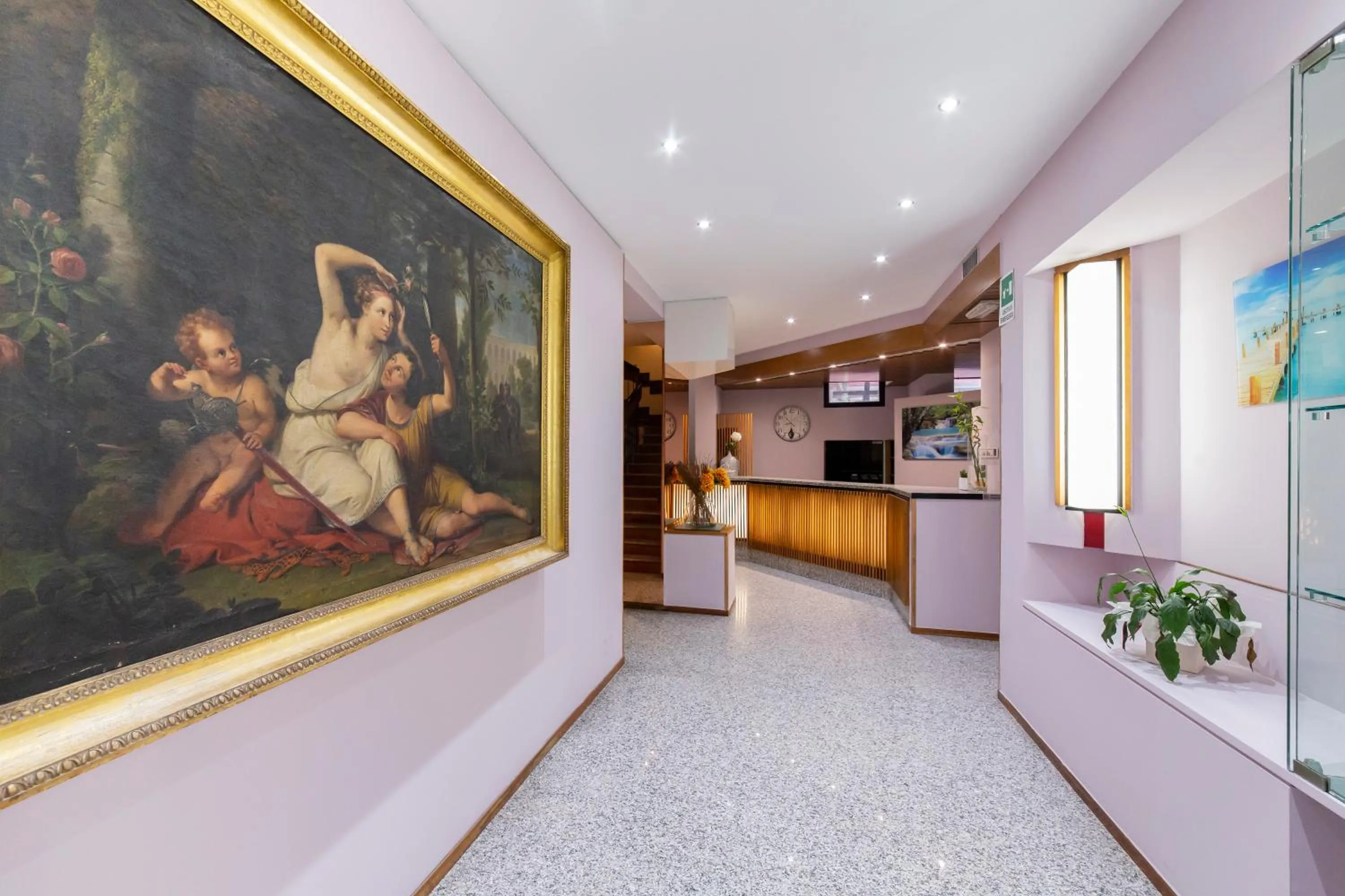 Lobby or reception in Park Hotel