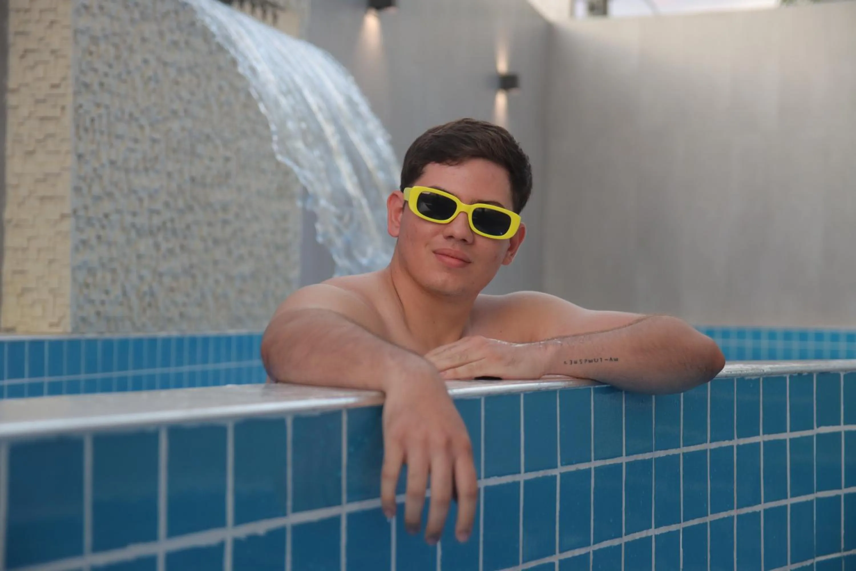 Swimming pool in HOTEL OSHO