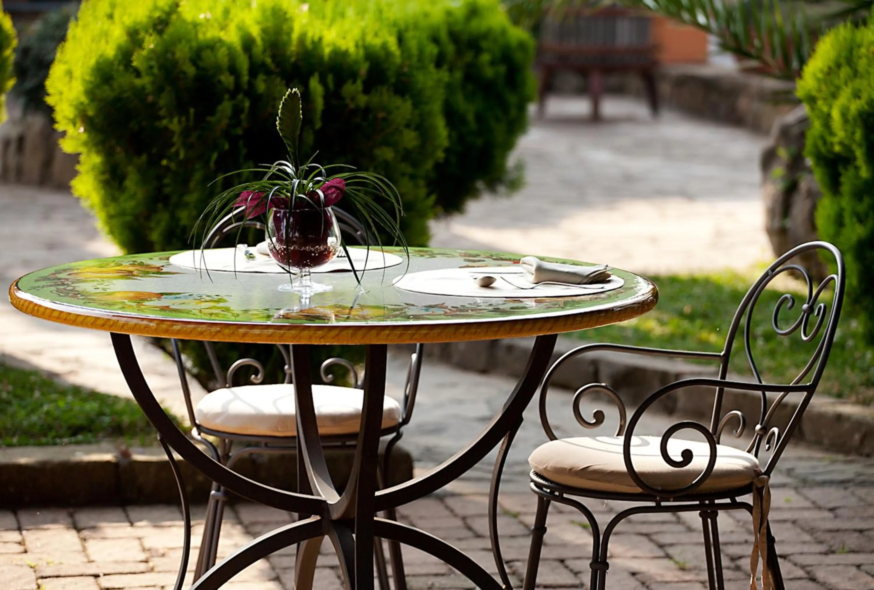 Patio in Oasi Olimpia Relais