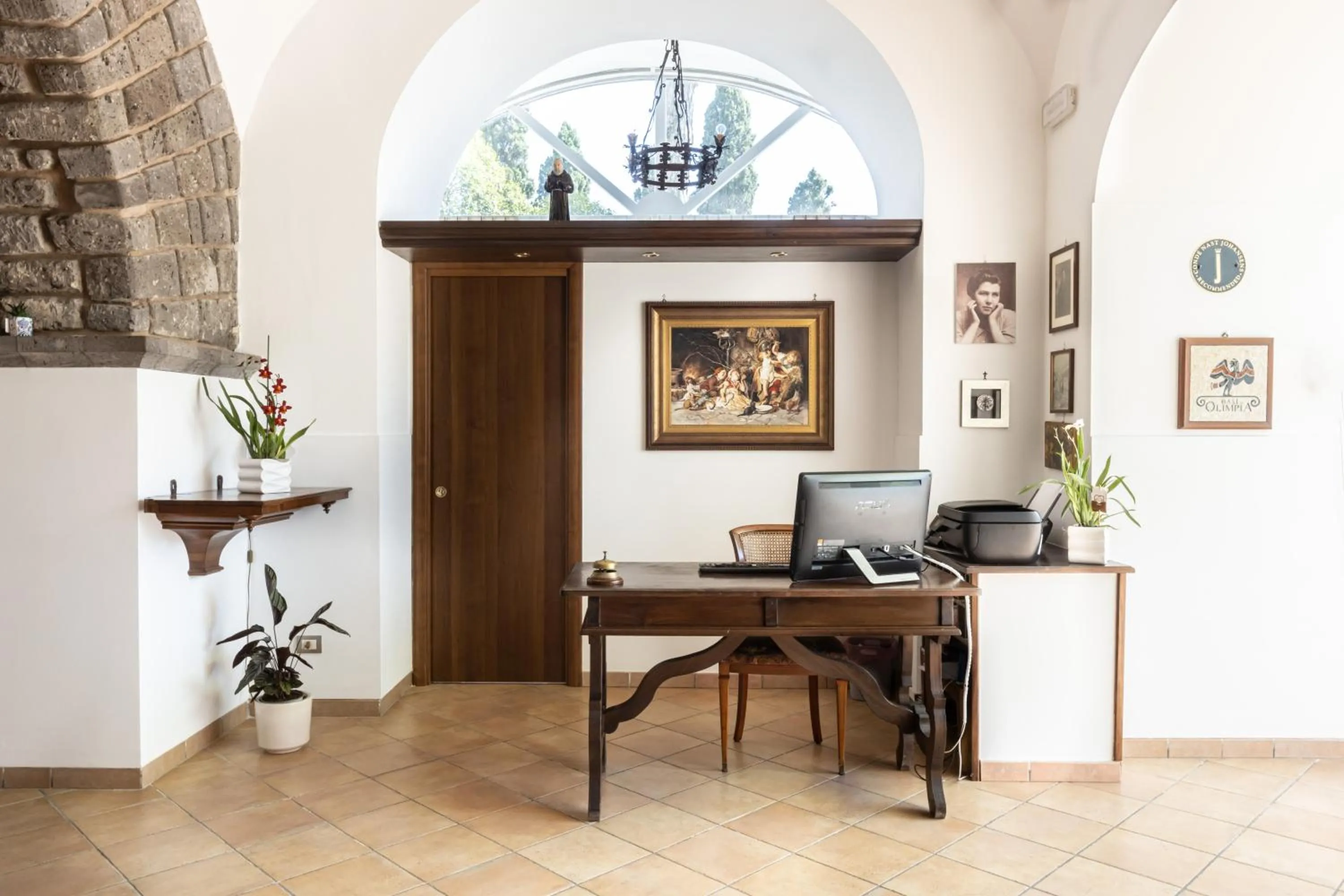 Lobby or reception in Oasi Olimpia Relais