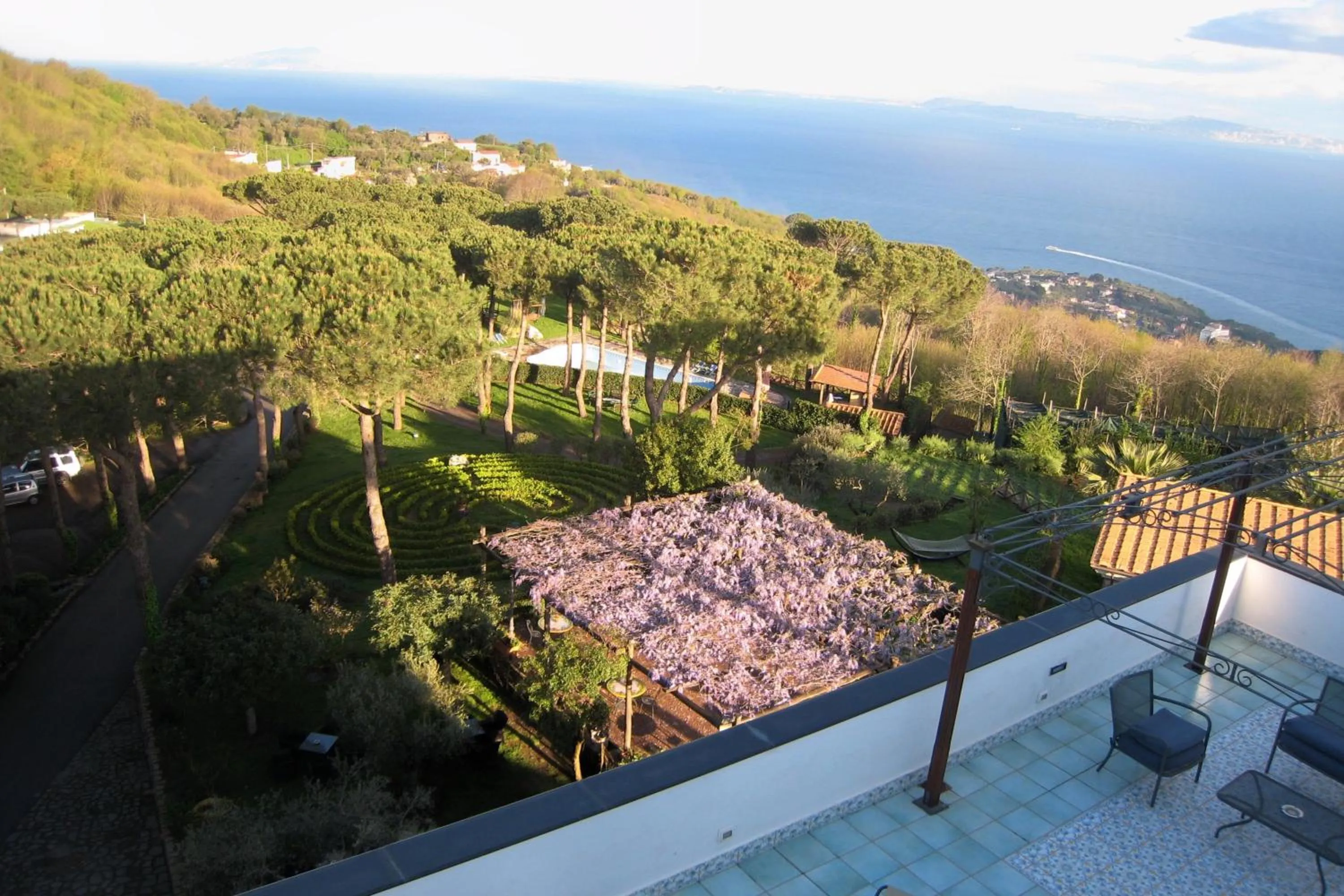 Patio in Oasi Olimpia Relais