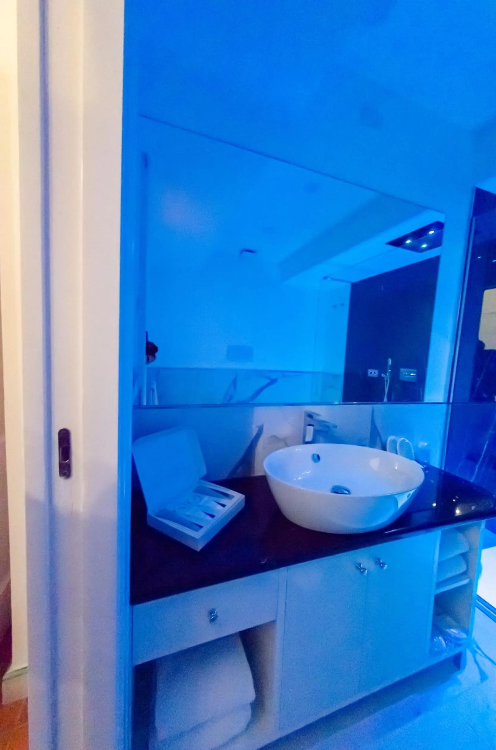 Bathroom, Bed in Oasi Olimpia Relais