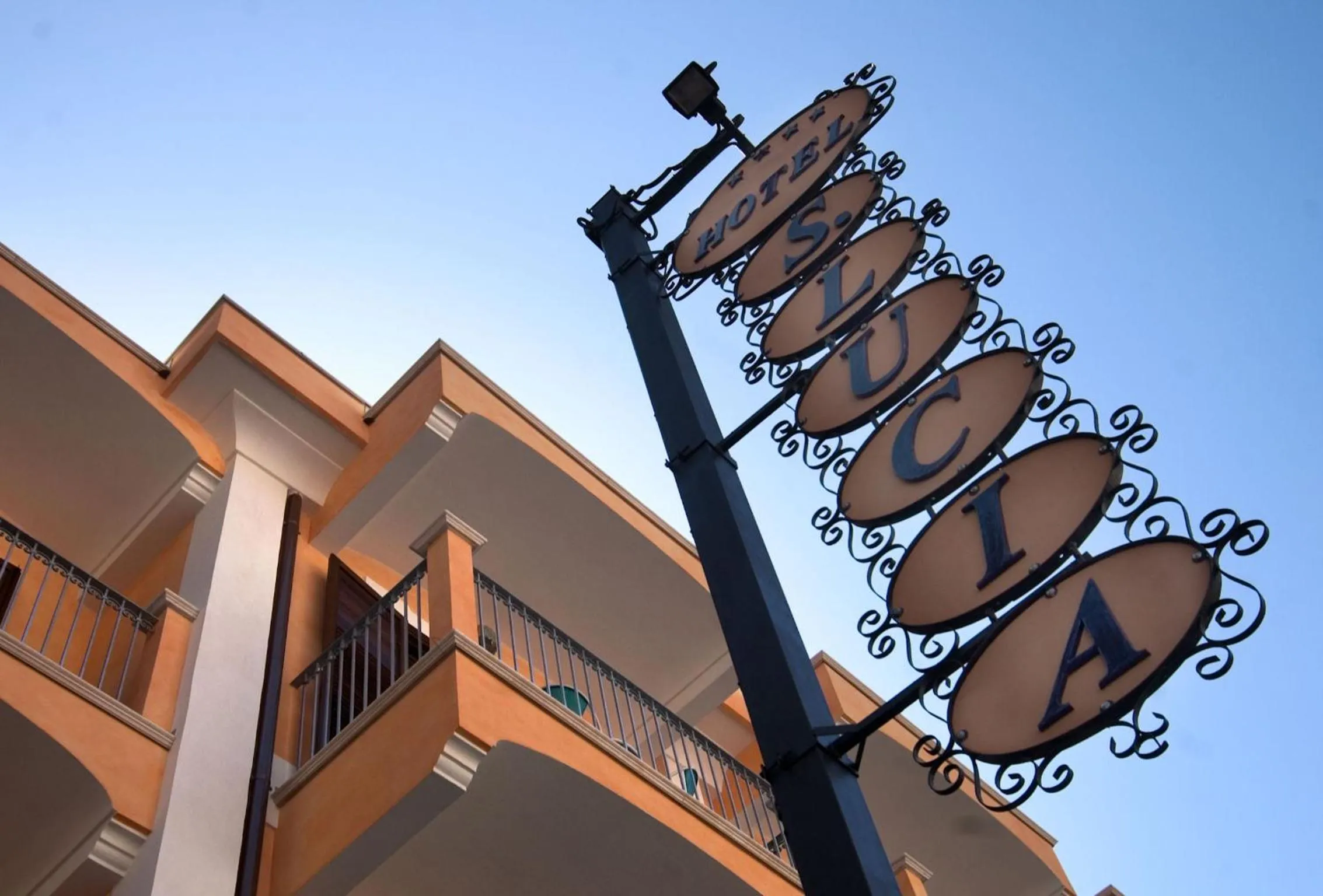 Property logo or sign in Hotel Santa Lucia