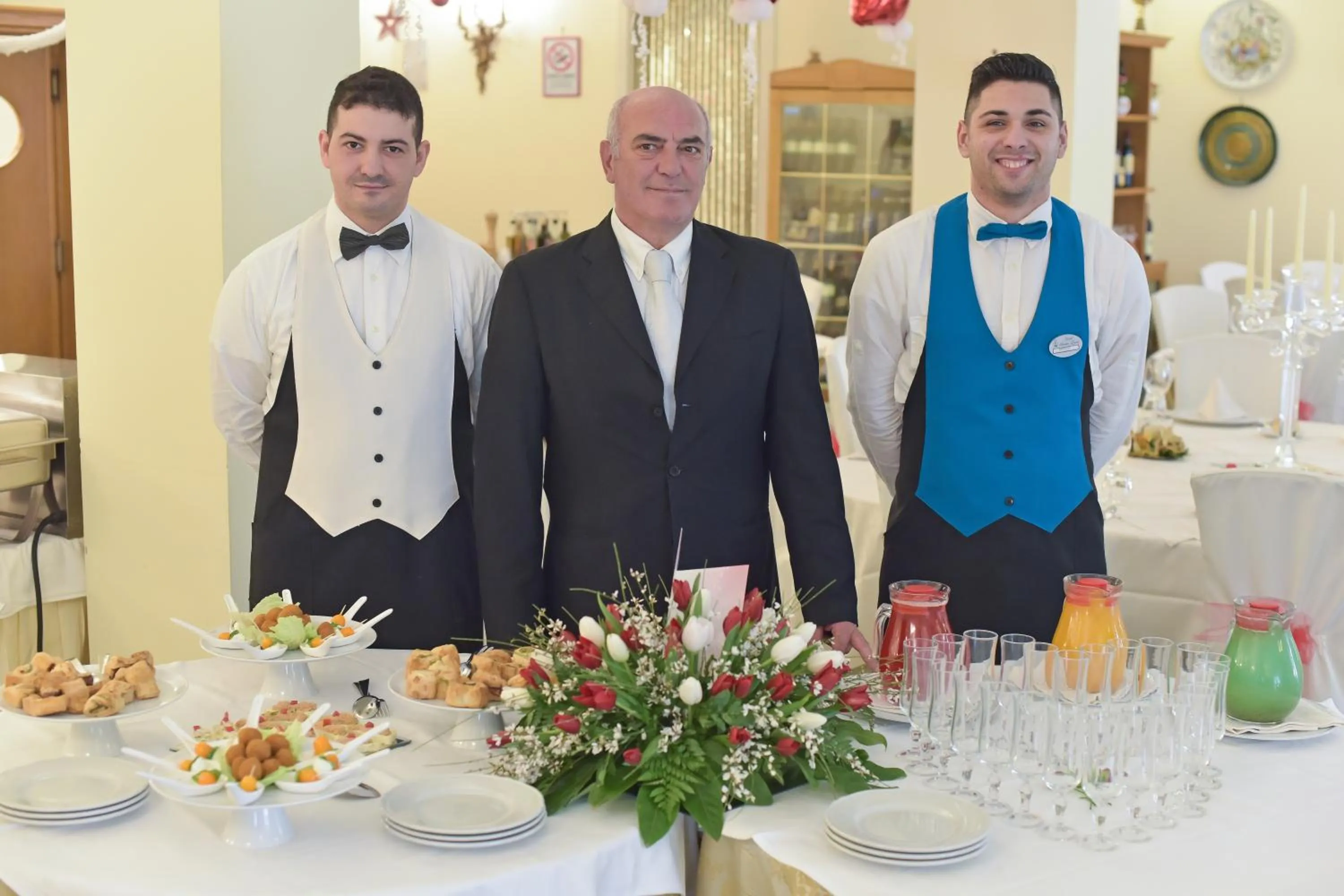 Staff in Hotel Santa Lucia