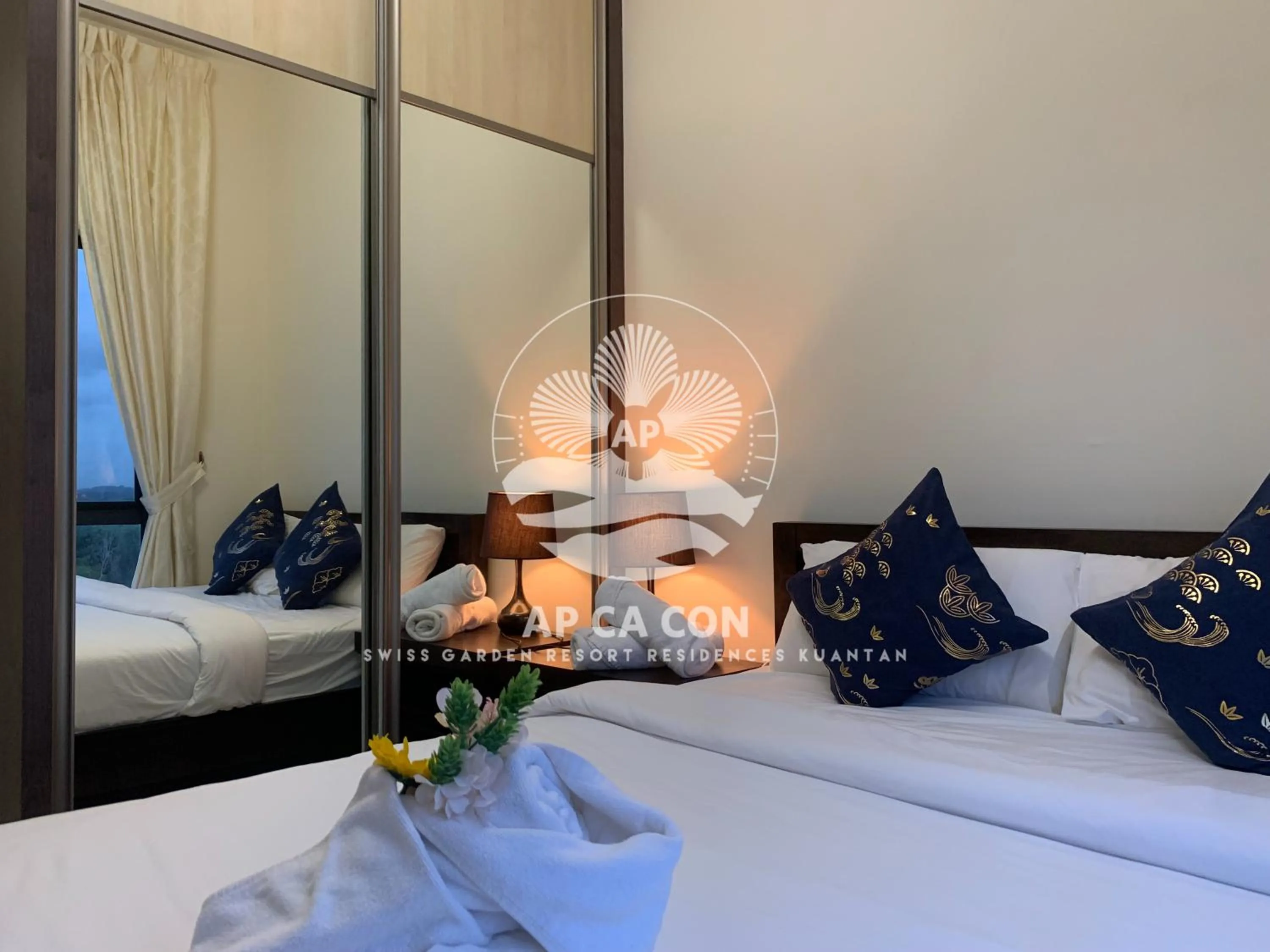 Bed in SG Resort Residences Kuantan by AP CA CON