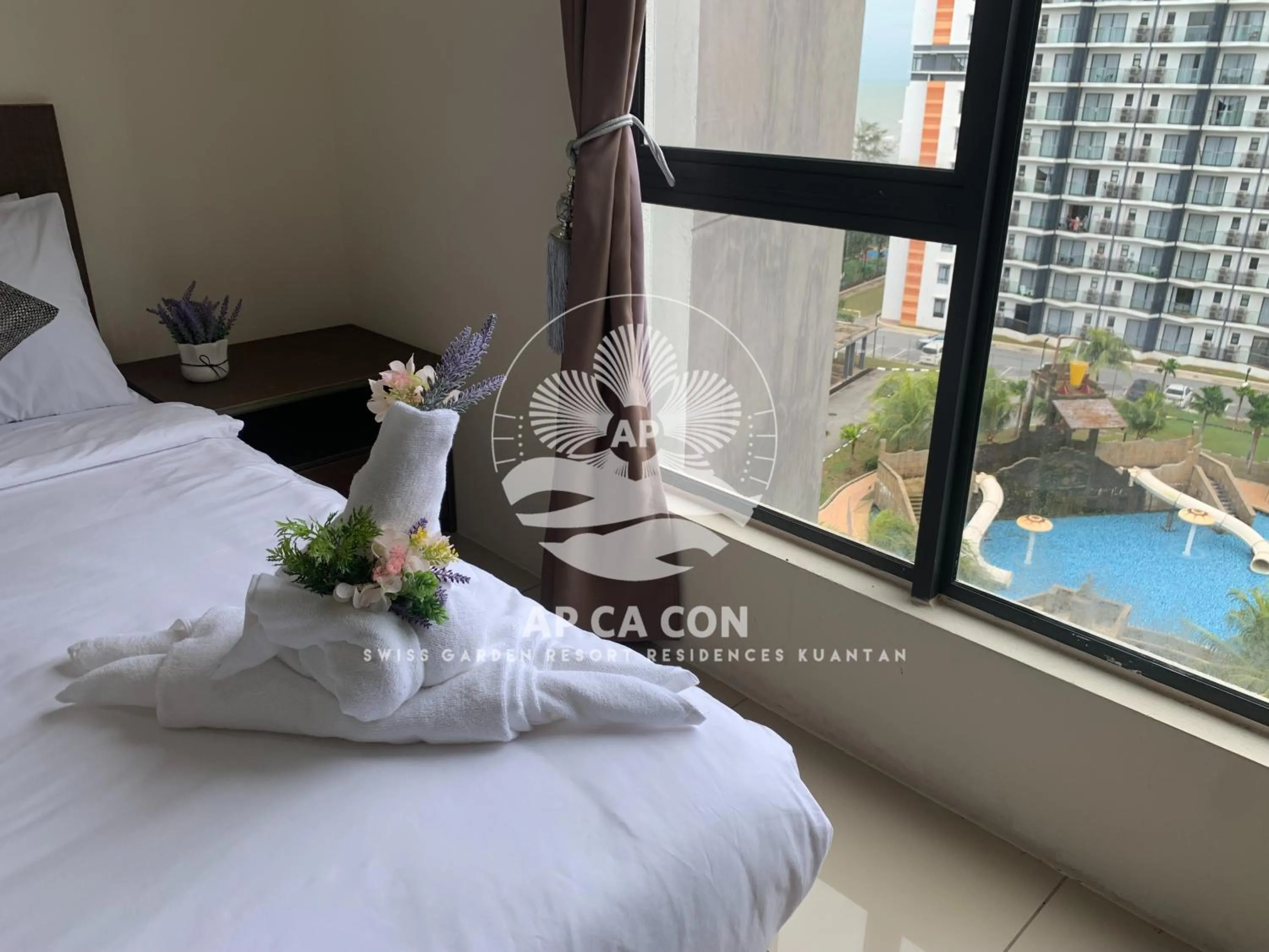 Bed in SG Resort Residences Kuantan by AP CA CON