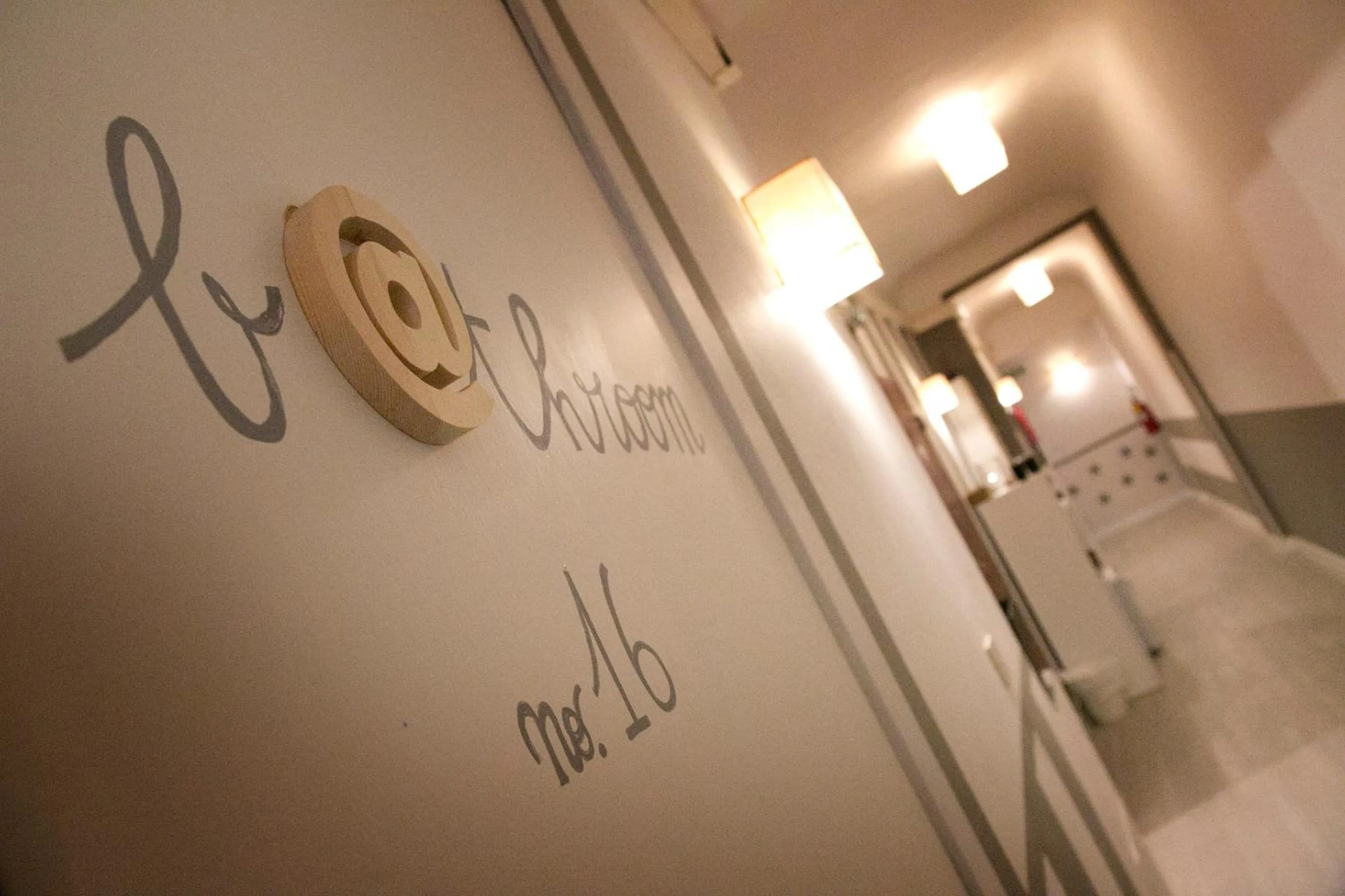 Bathroom in Hotel Nella