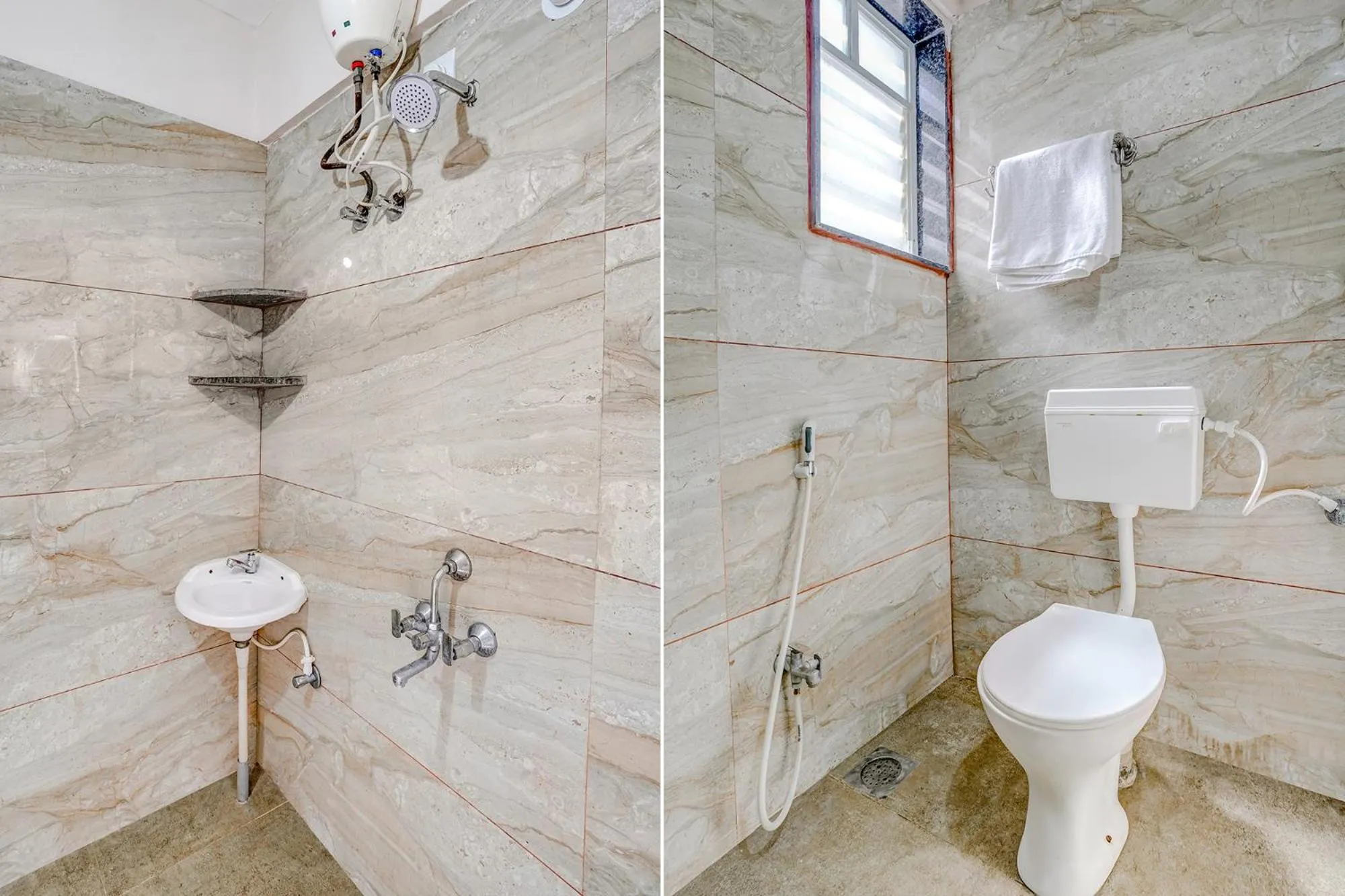 Bathroom in FabHotel Wakad Villa - Nr Amar Business Zone