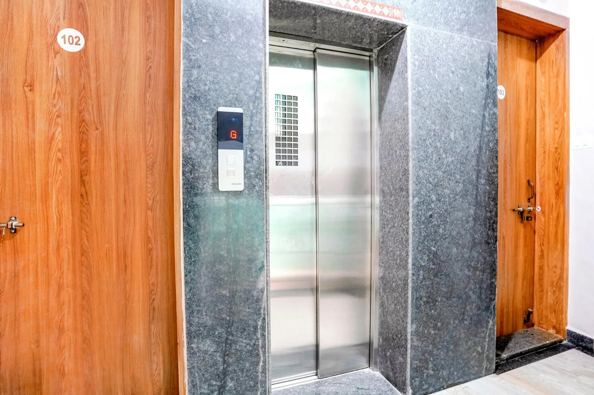 elevator in FabHotel Wakad Villa - Nr Amar Business Zone