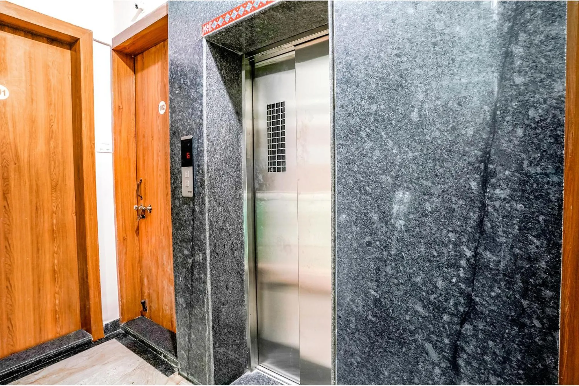 elevator in FabHotel Wakad Villa - Nr Amar Business Zone