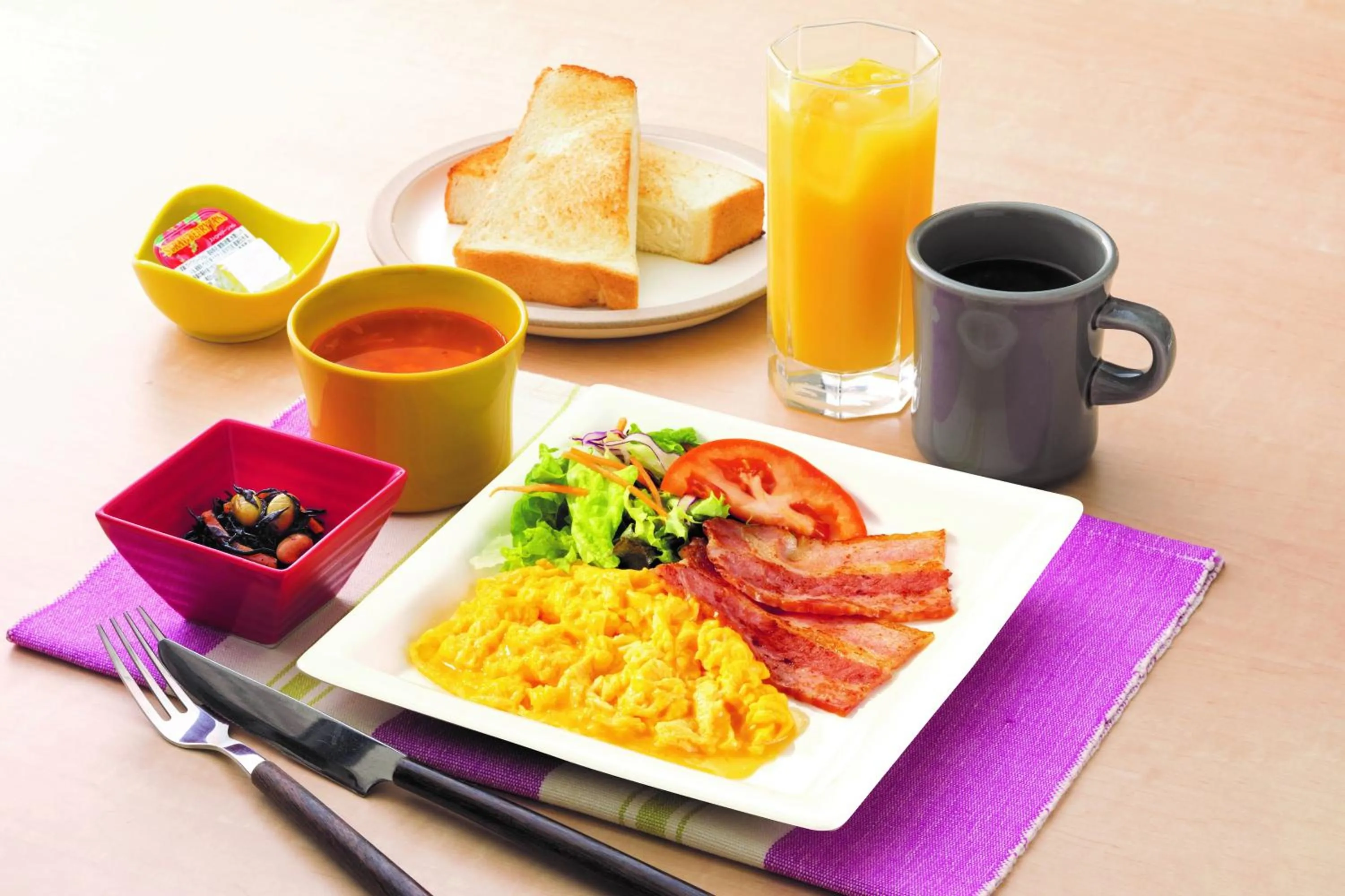 Breakfast in KEIKYU EX INN Keikyu Kawasaki-Station