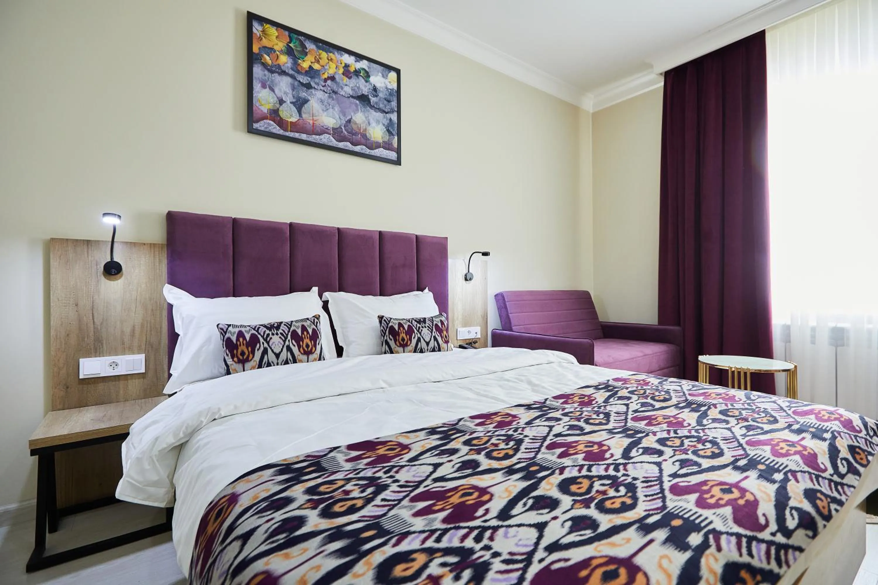 Bedroom, Bed in OLD TASHKENT Hotel & Spa