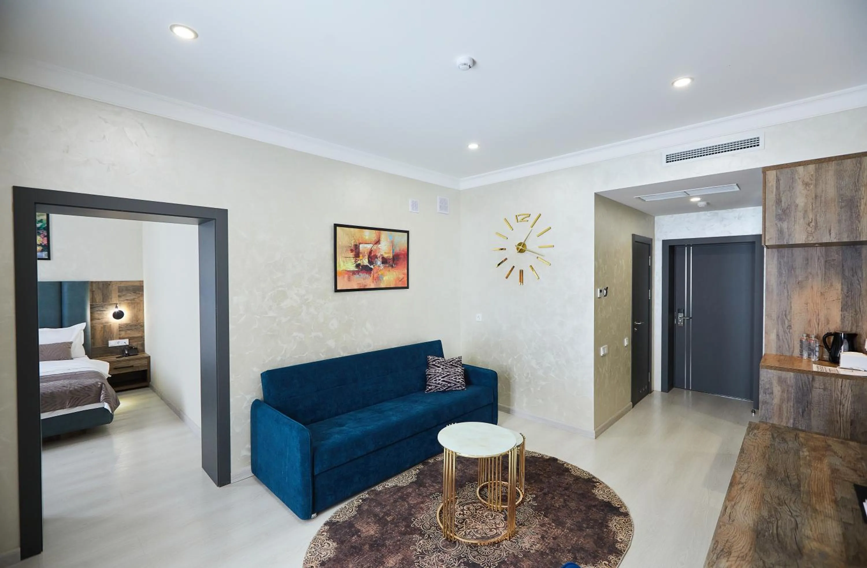 Communal lounge/ TV room, Bed in OLD TASHKENT Hotel & Spa