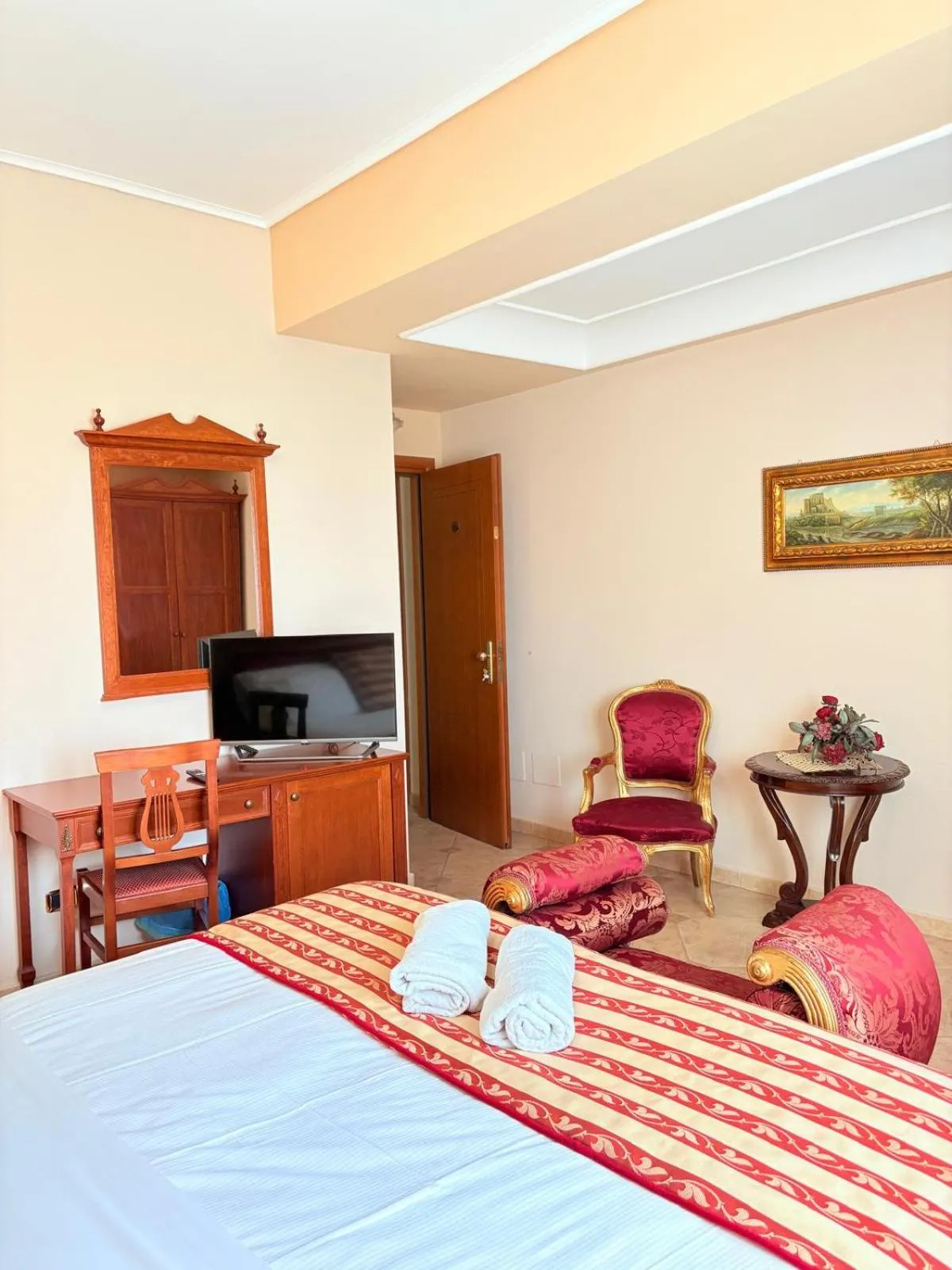 Bedroom, Bed in D'Angelo Palace Hotel