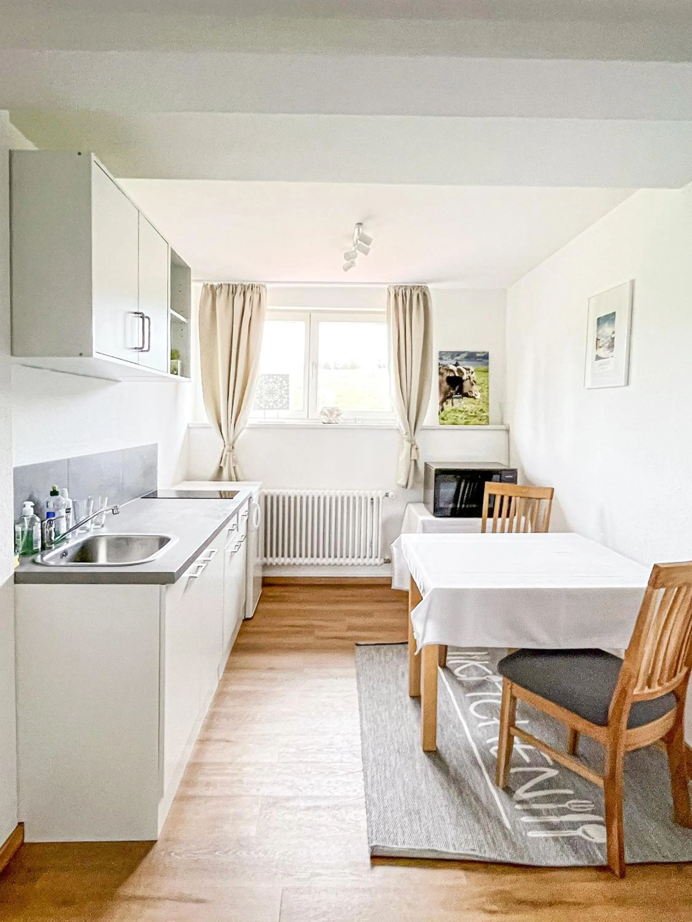 Kitchen or kitchenette in Hotel Bergstätter Hof