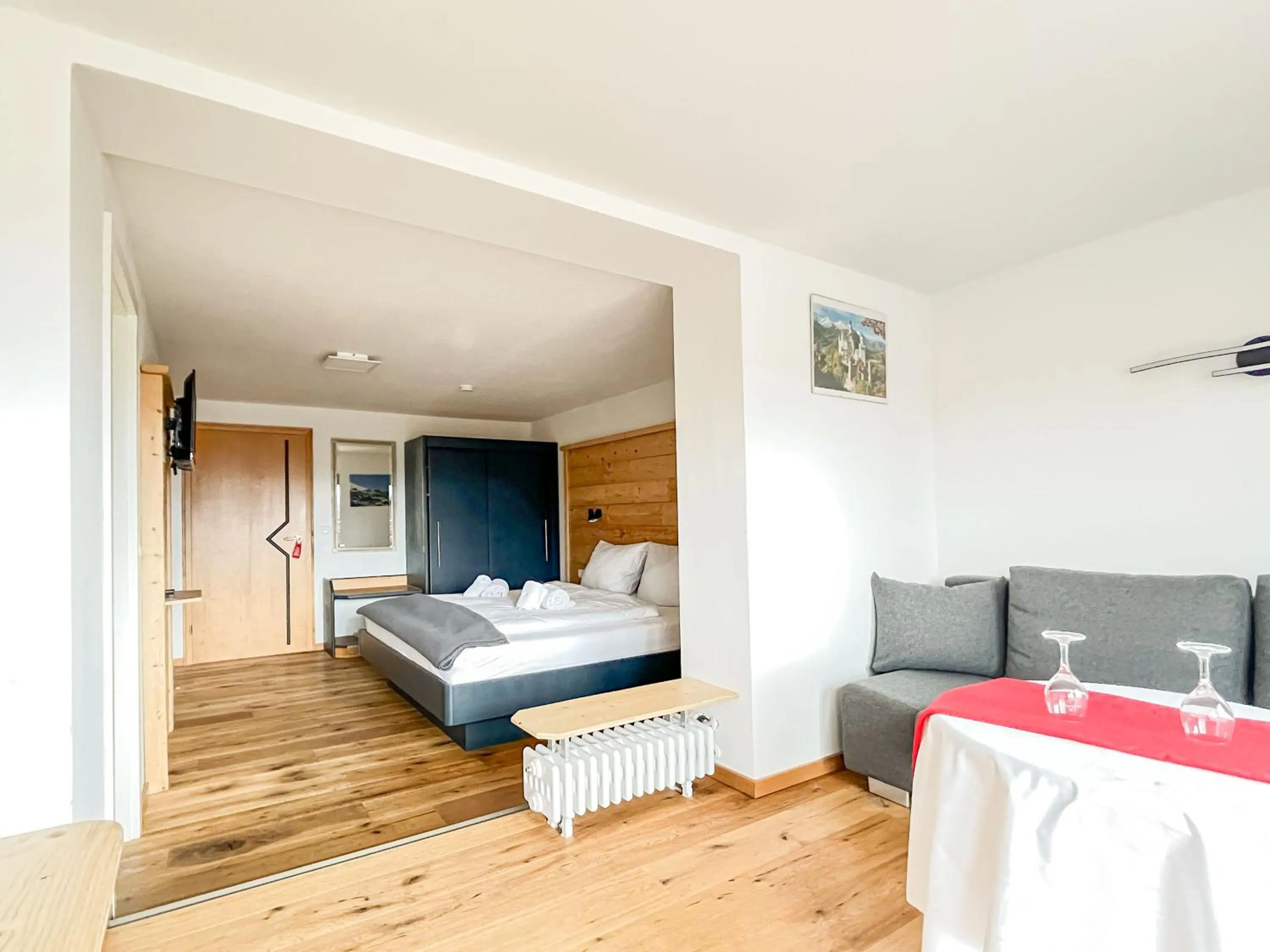 Photo of the whole room, Bed in Hotel Bergstätter Hof