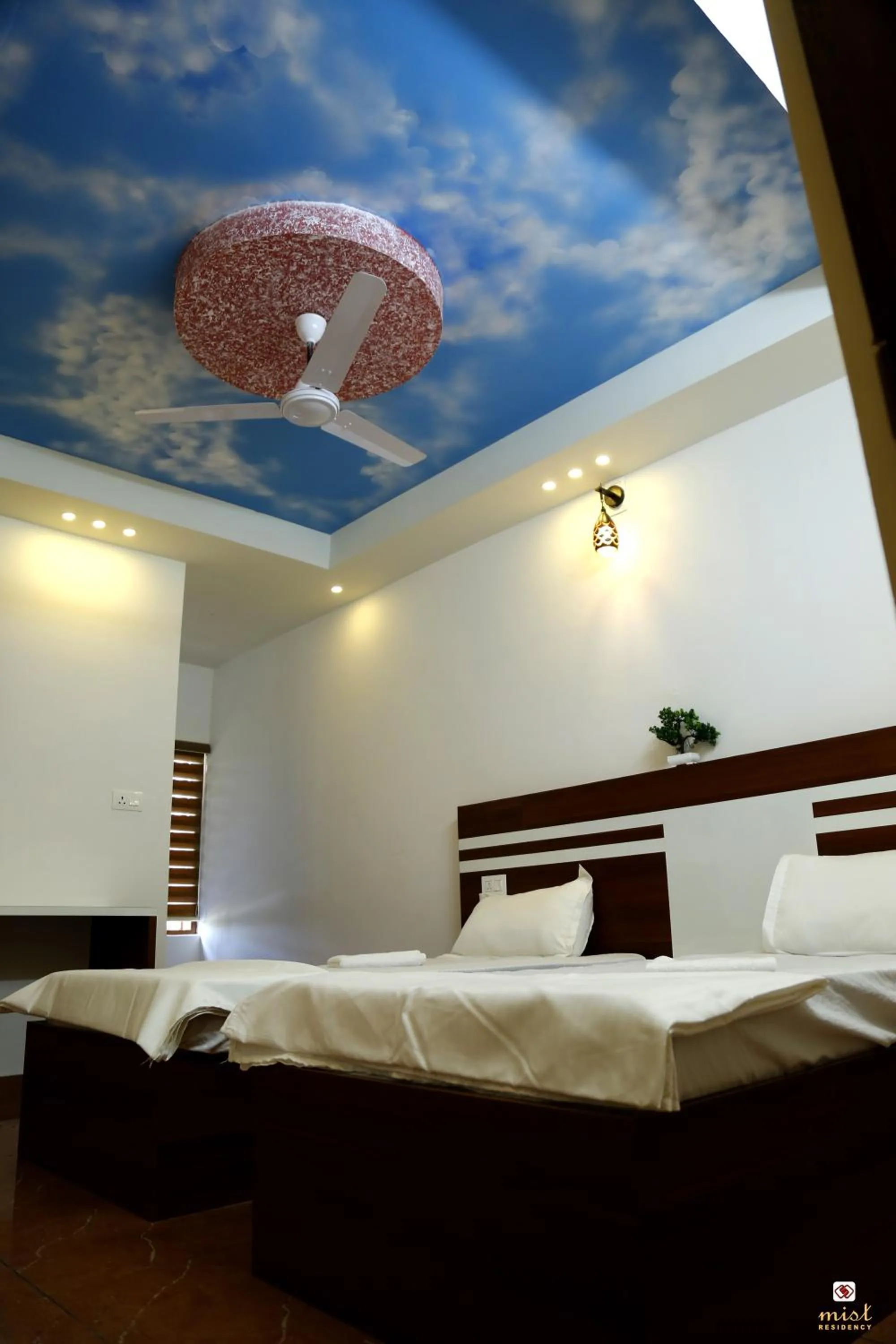 Bedroom, Bed in MIST RESIDENCY