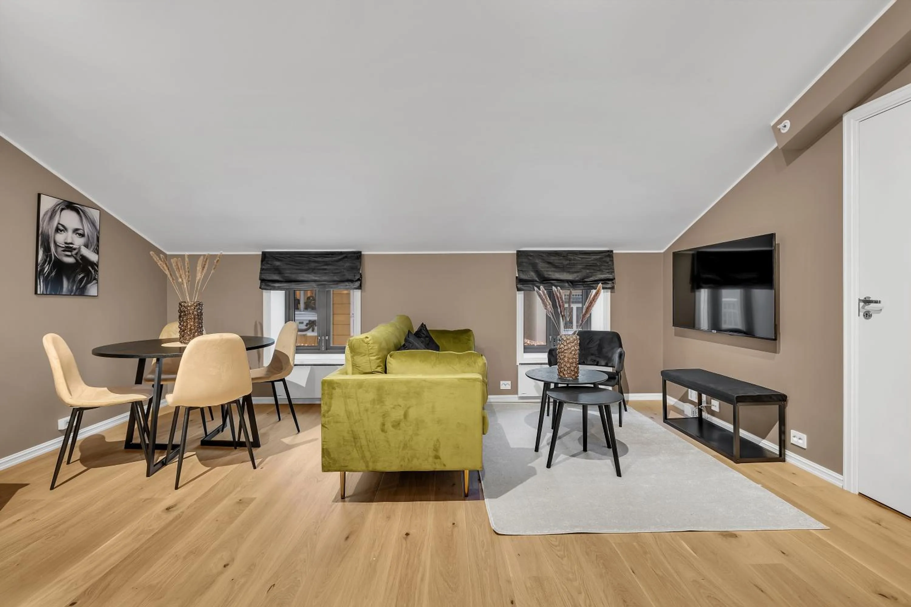 Living room in TotalApartments Storgata City Apartments