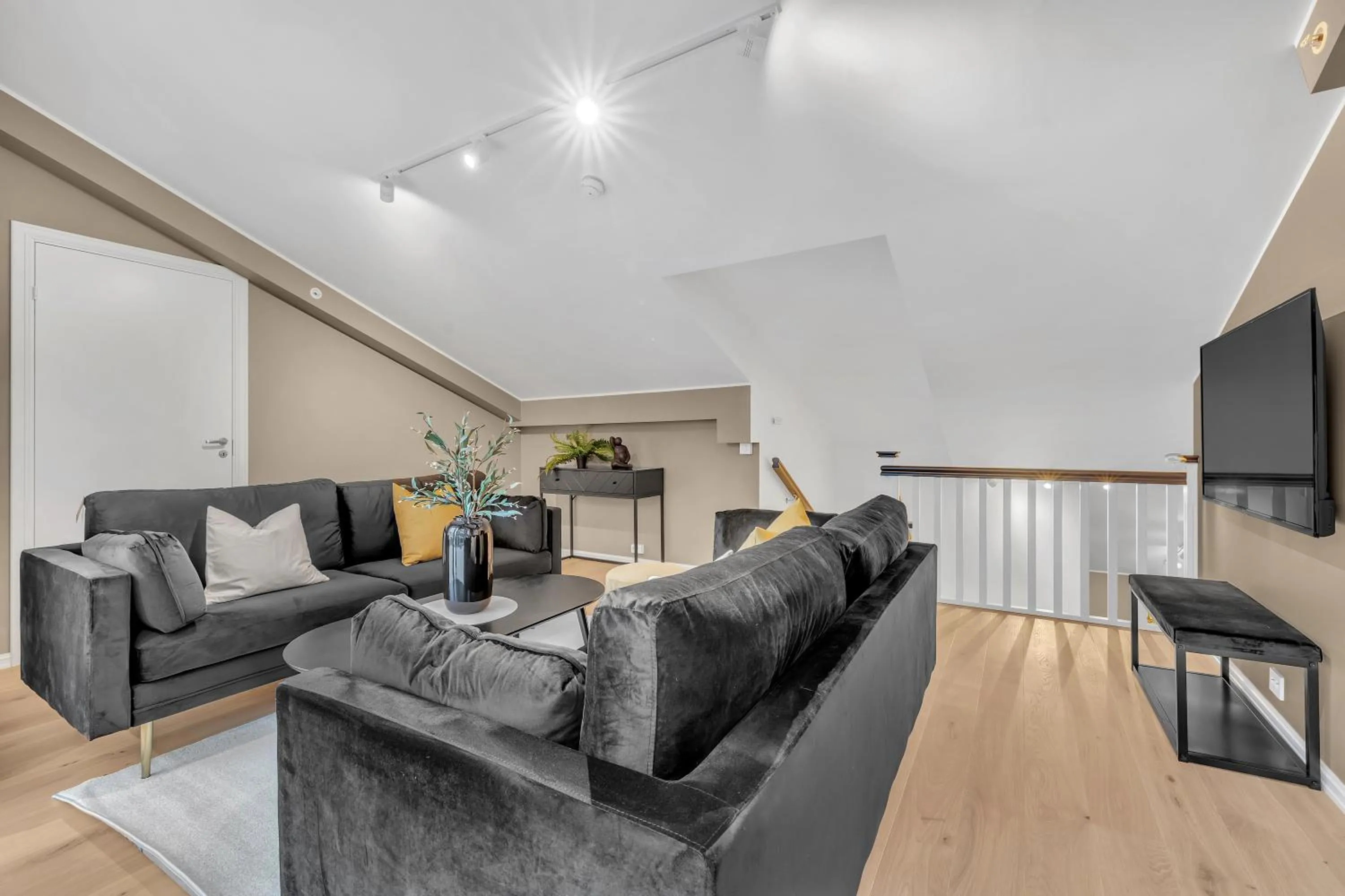 Living room in TotalApartments Storgata City Apartments