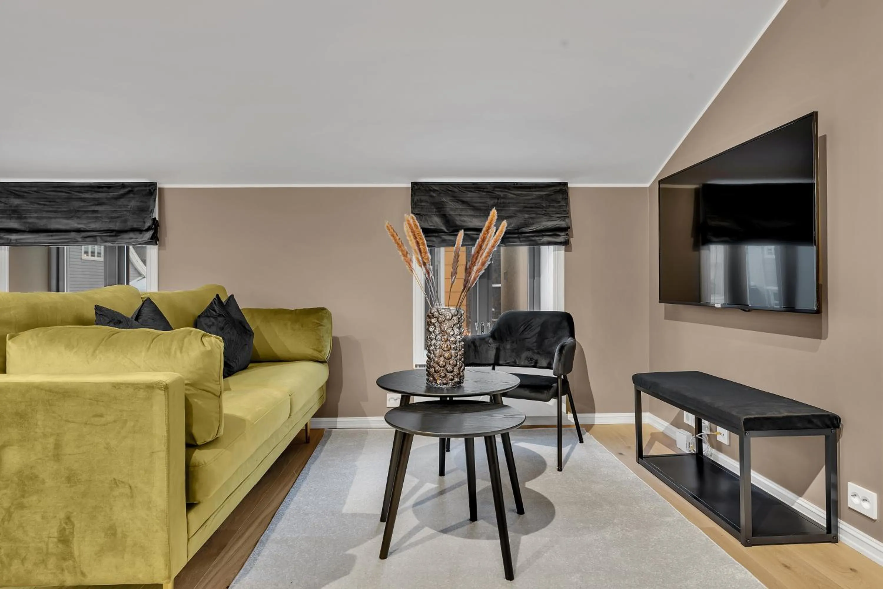 Living room in TotalApartments Storgata City Apartments