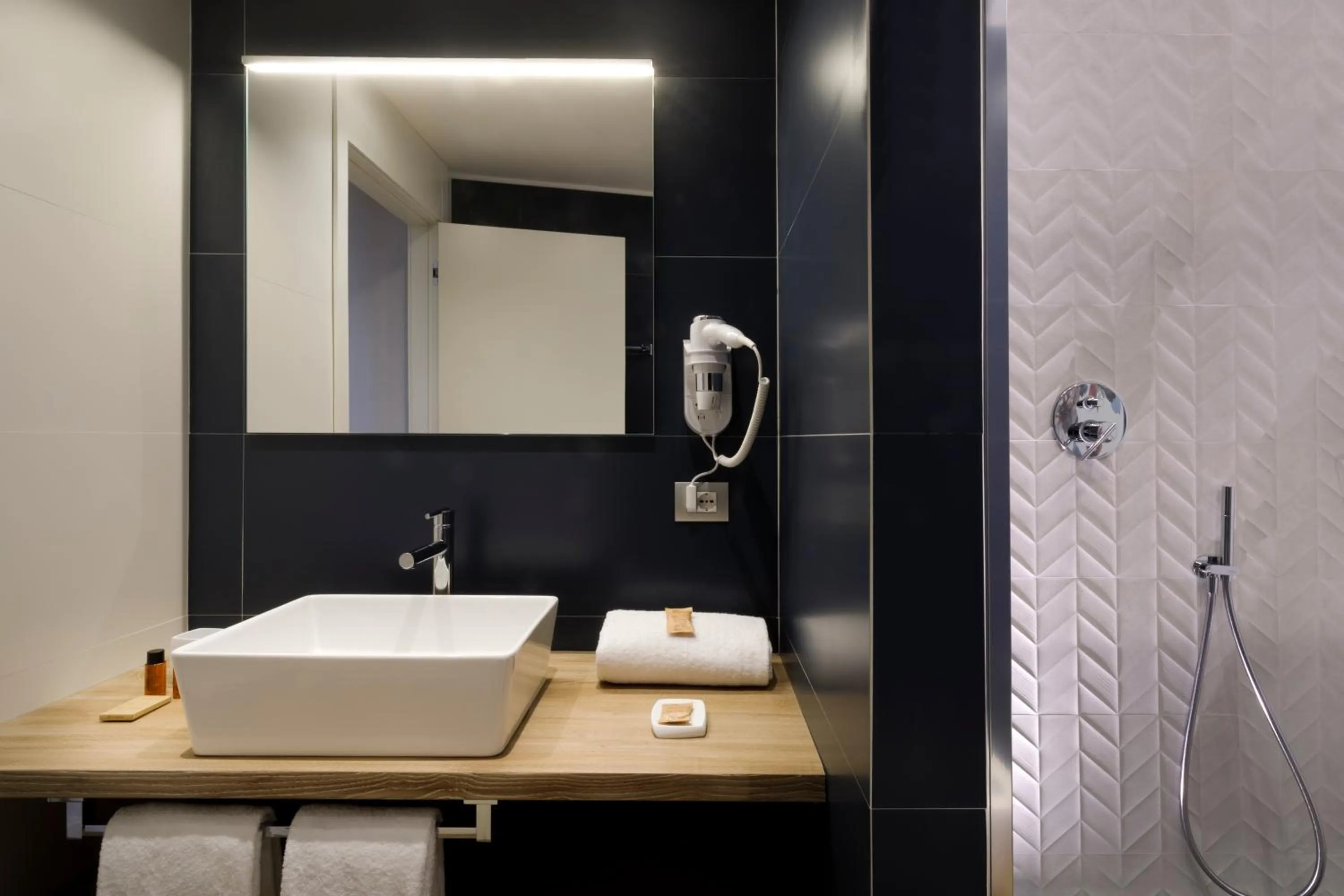 Bathroom in Hotel Baylle