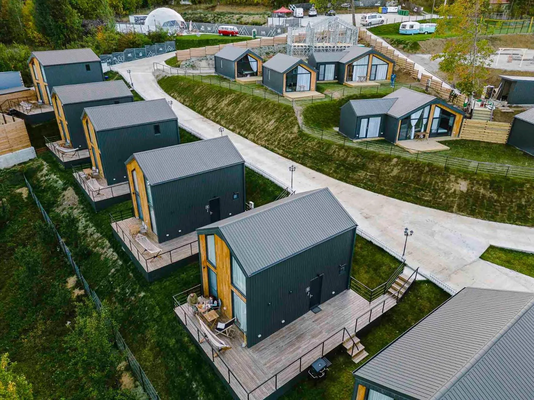 Property building in Moon Village Comarnic