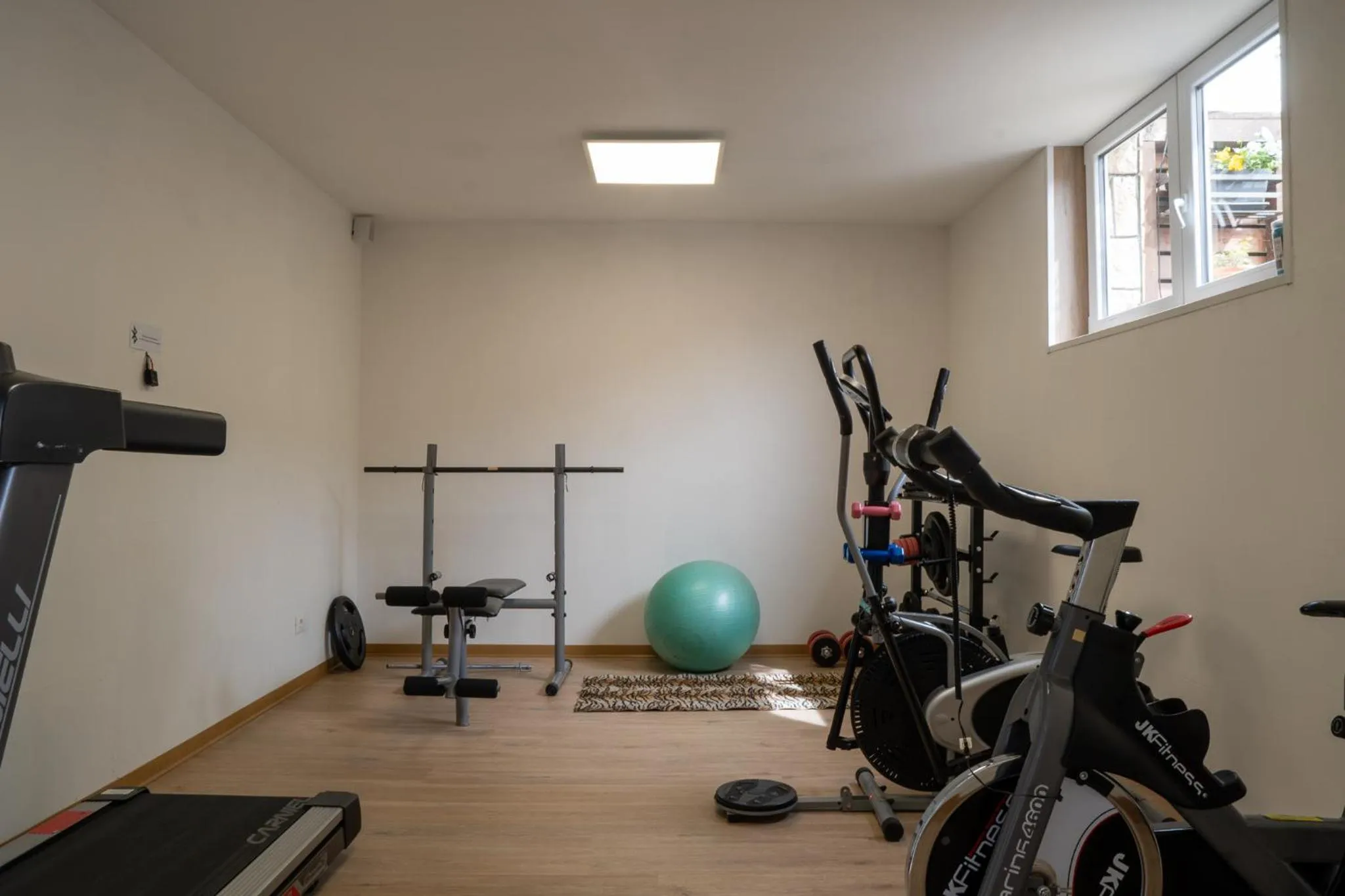 Fitness centre/facilities in Hotel Canarino