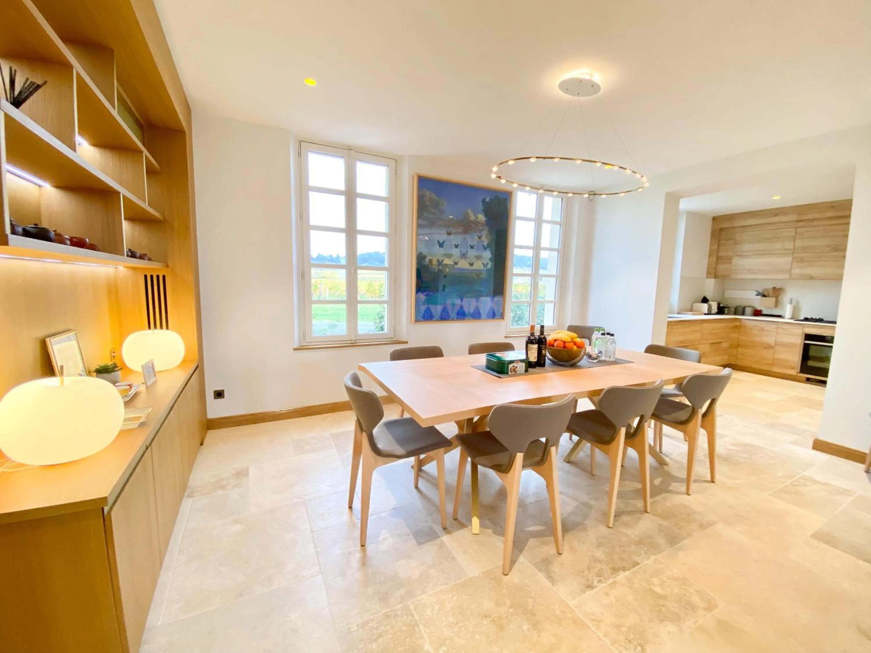 Dining area in Petit Monlot - Saint-Emilion