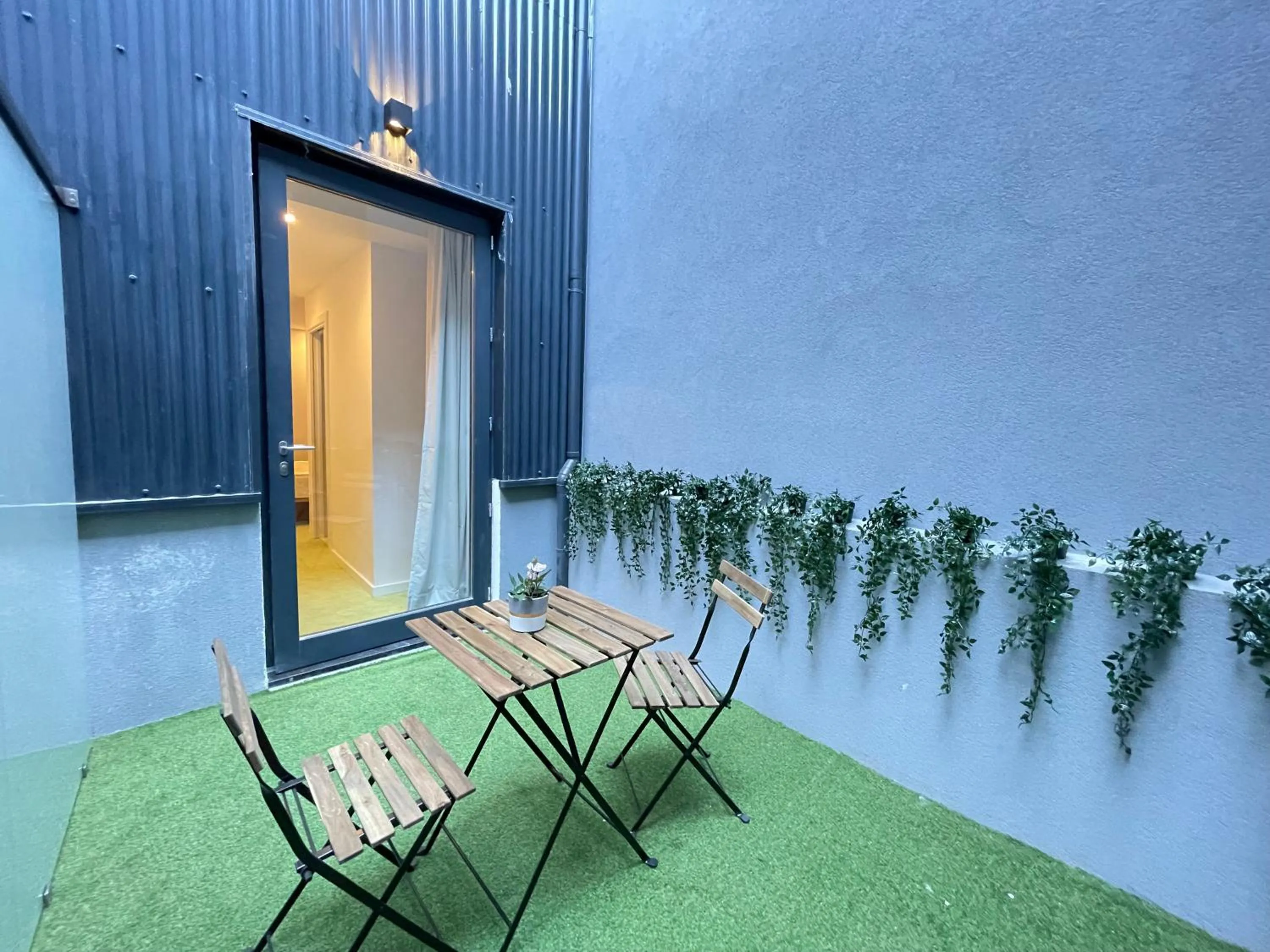 Balcony/Terrace in MyStay Porto São Bento