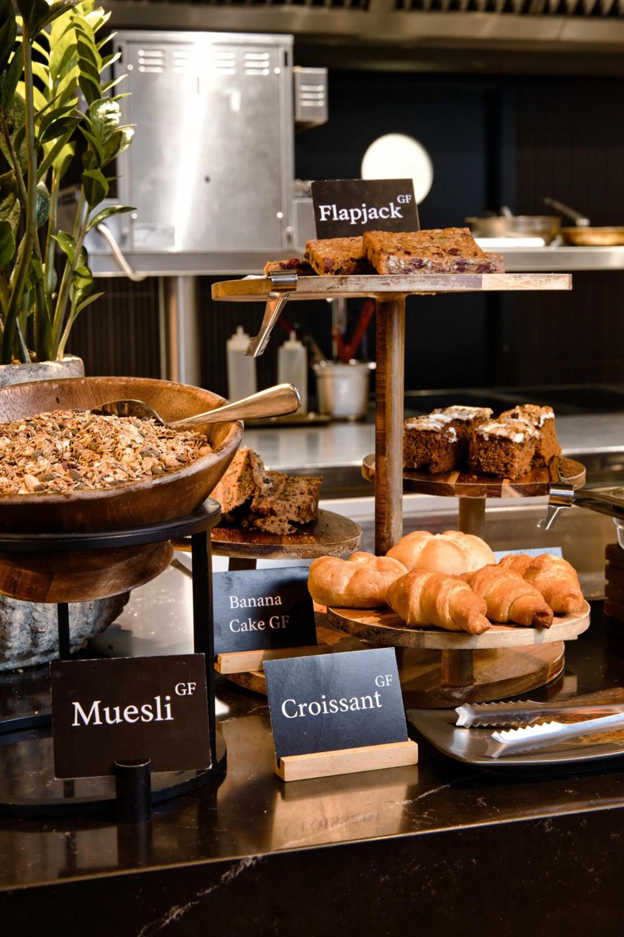 Buffet breakfast in Hotel AMANO Covent Garden