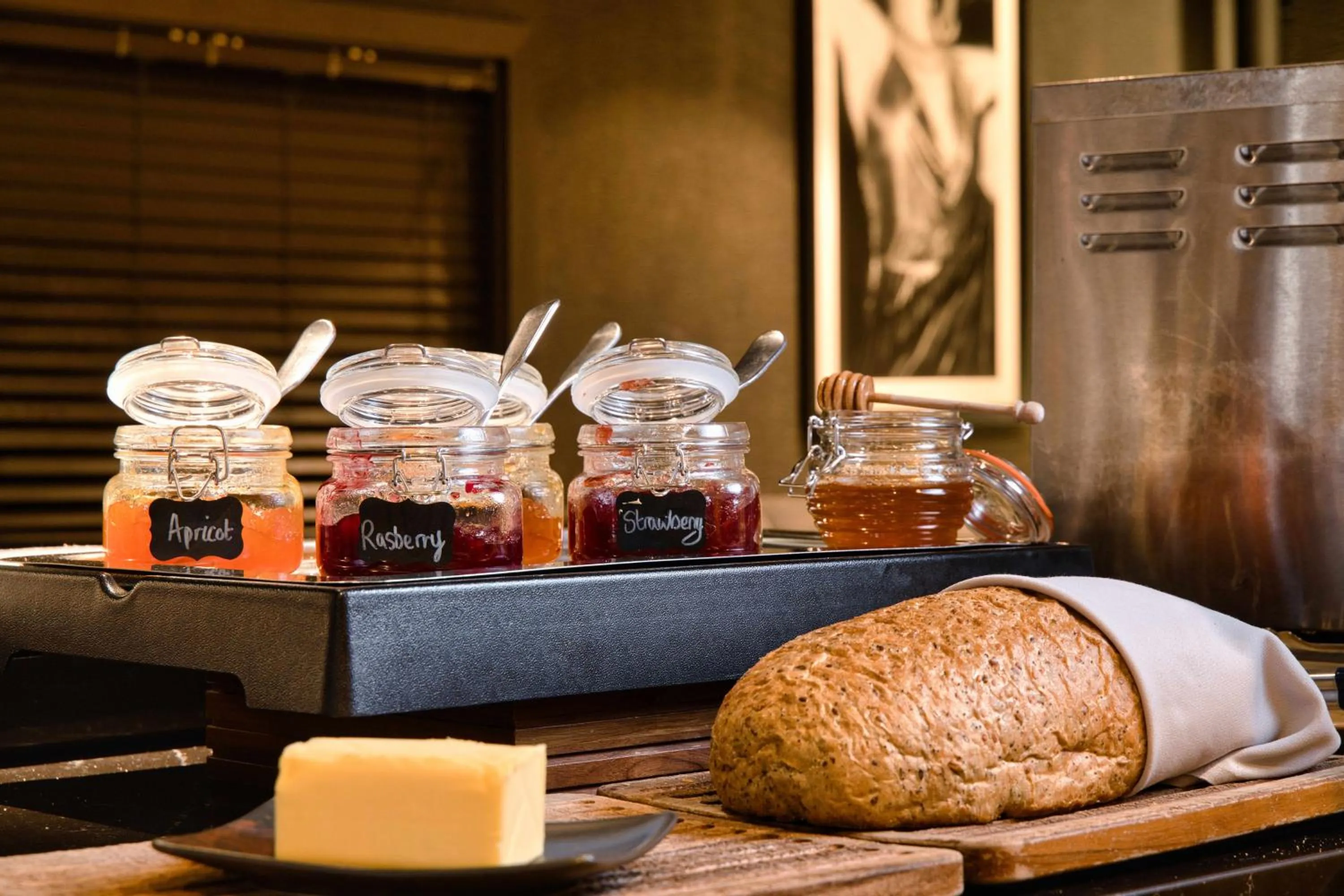 Buffet breakfast in Hotel AMANO Covent Garden