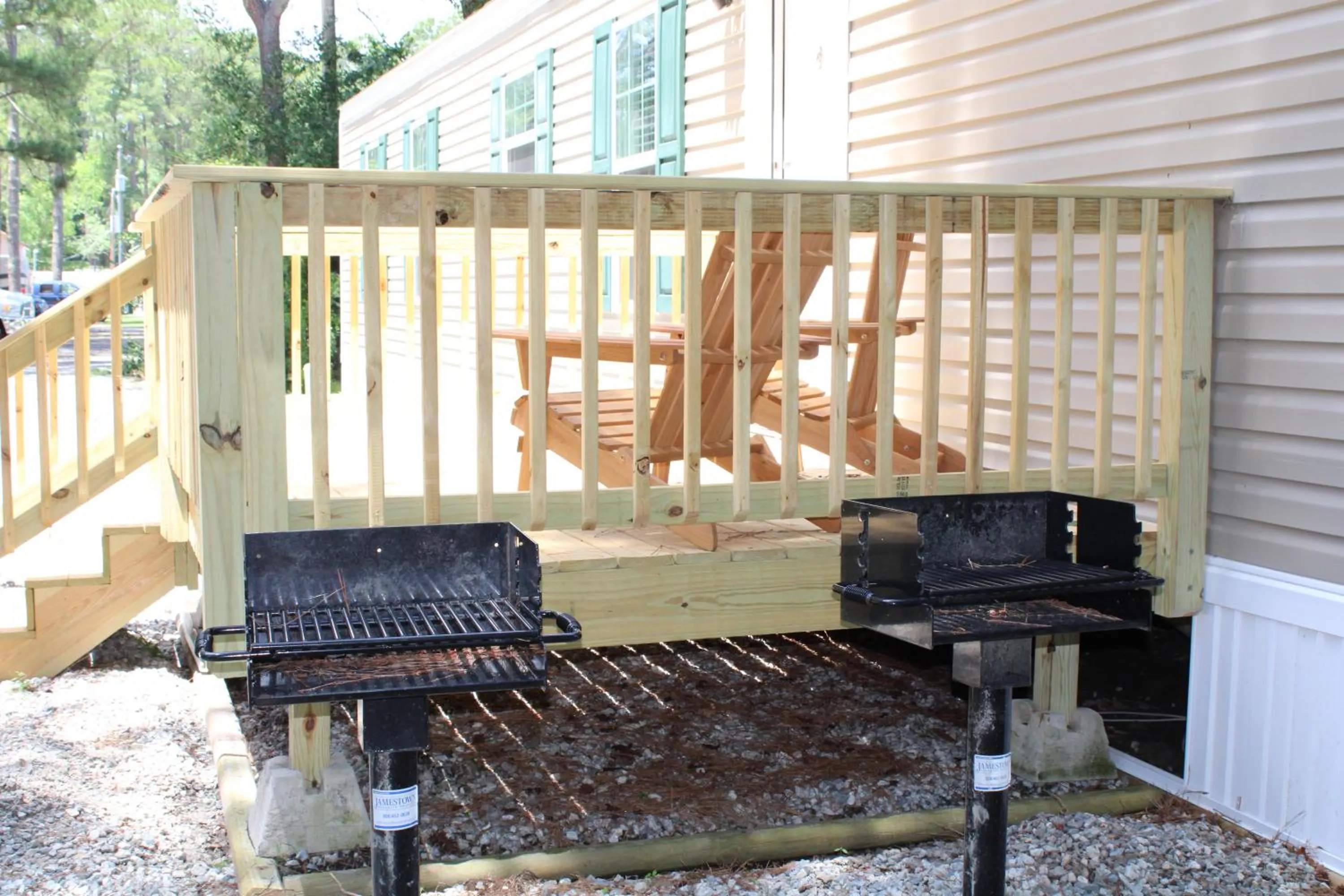 BBQ facilities in Camp Cardinal