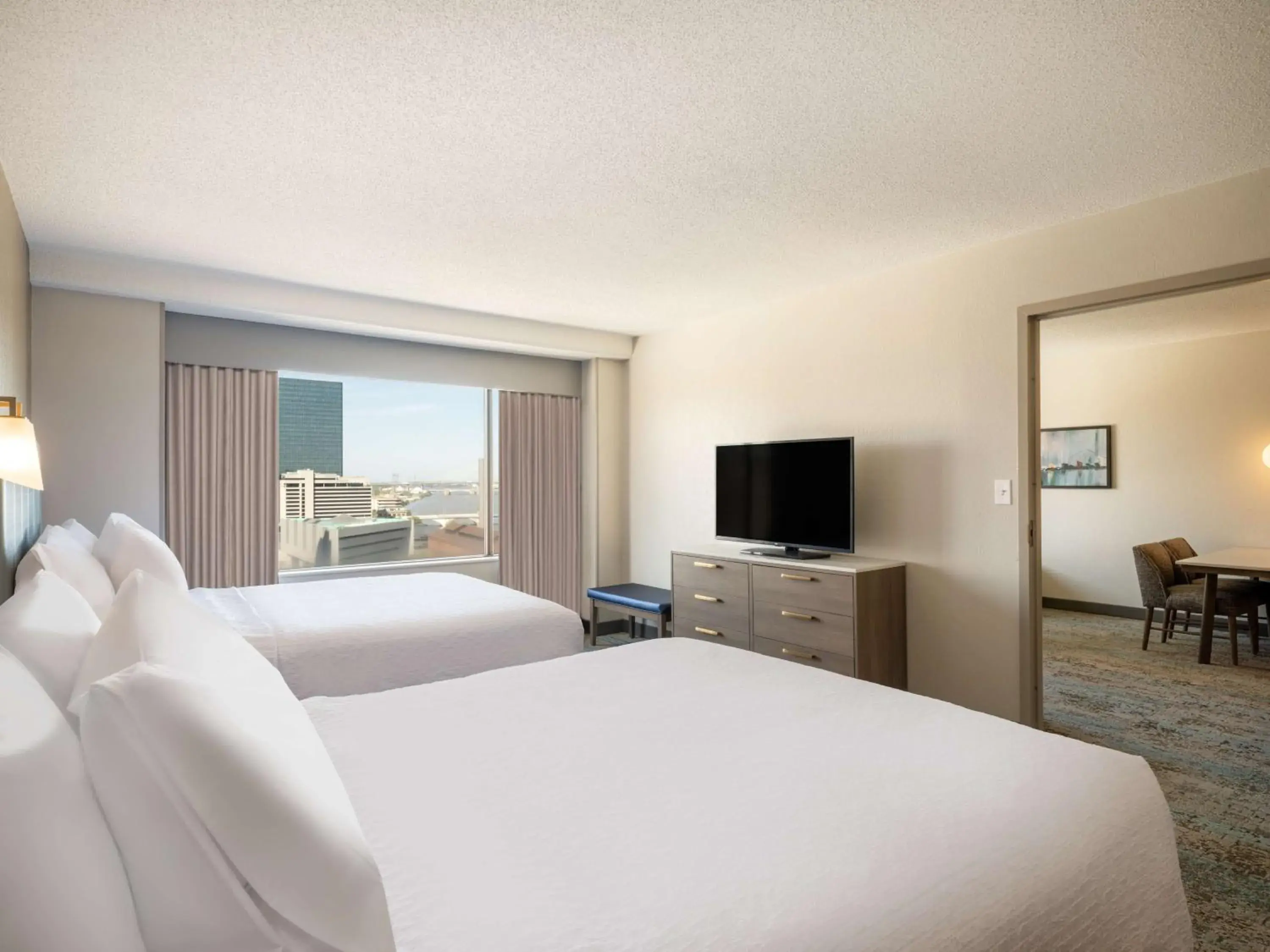 One-Bedroom Queen Suite with River View - Hearing Accessible in Homewood Suites By Hilton Toledo Downtown One-Bedroom Queen Suite with River View - Hearing Accessible in Homewood Suites By Hilton Toledo Downtown